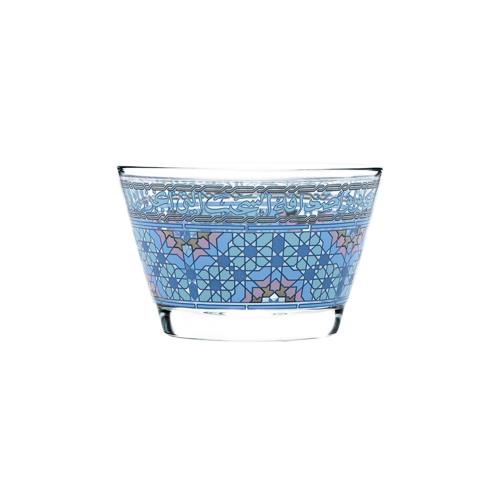 Dimlaj Melange Set of 6 Pcs Small Serving Bowls (Platinum & Blue) - Premium Serving Bowls from Melange By Dimlaj - Just $265! 