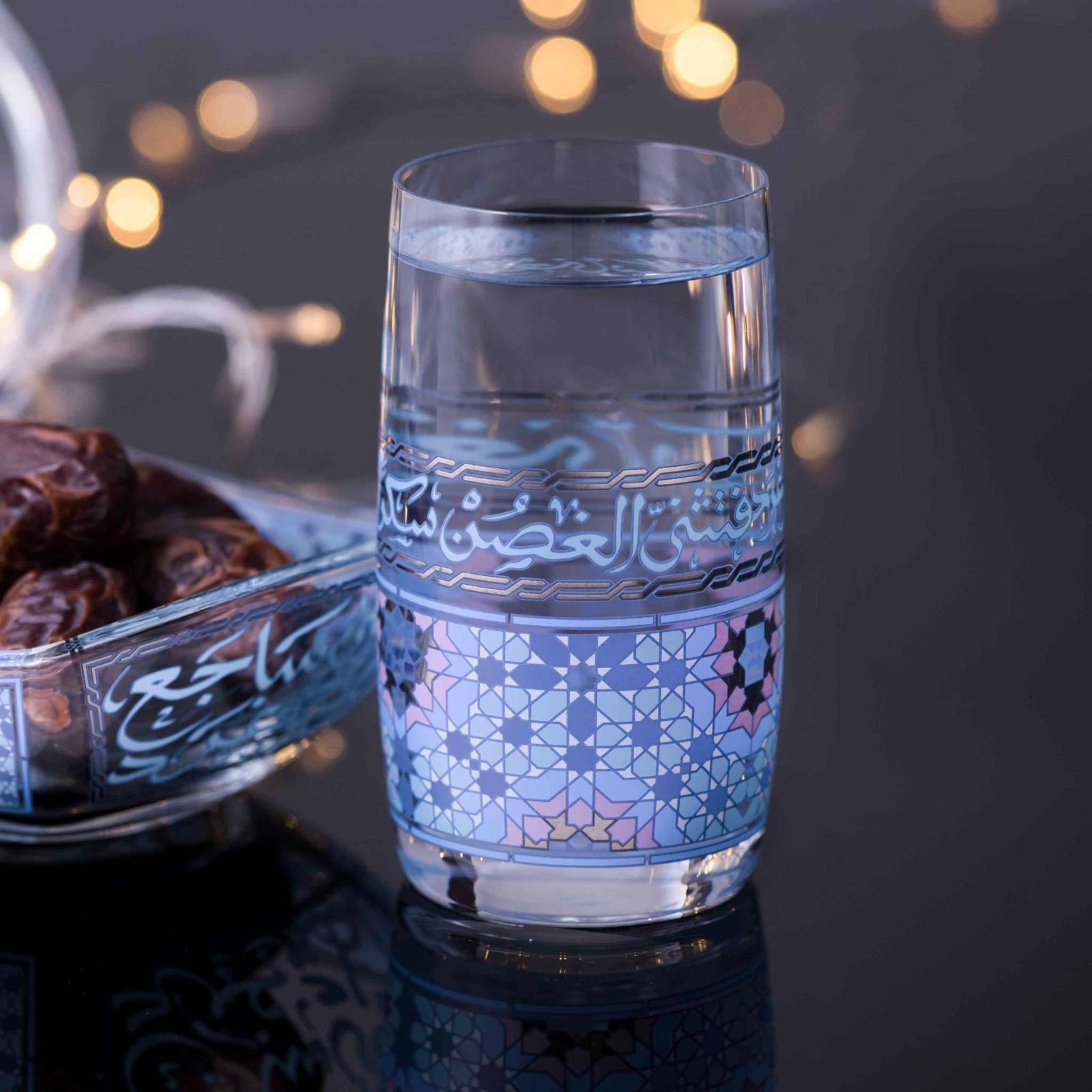 Dimlaj Melange Set of 6 Pcs Tumblers (Platinum & Blue) - Premium Tumblers from Melange By Dimlaj - Just $315! 