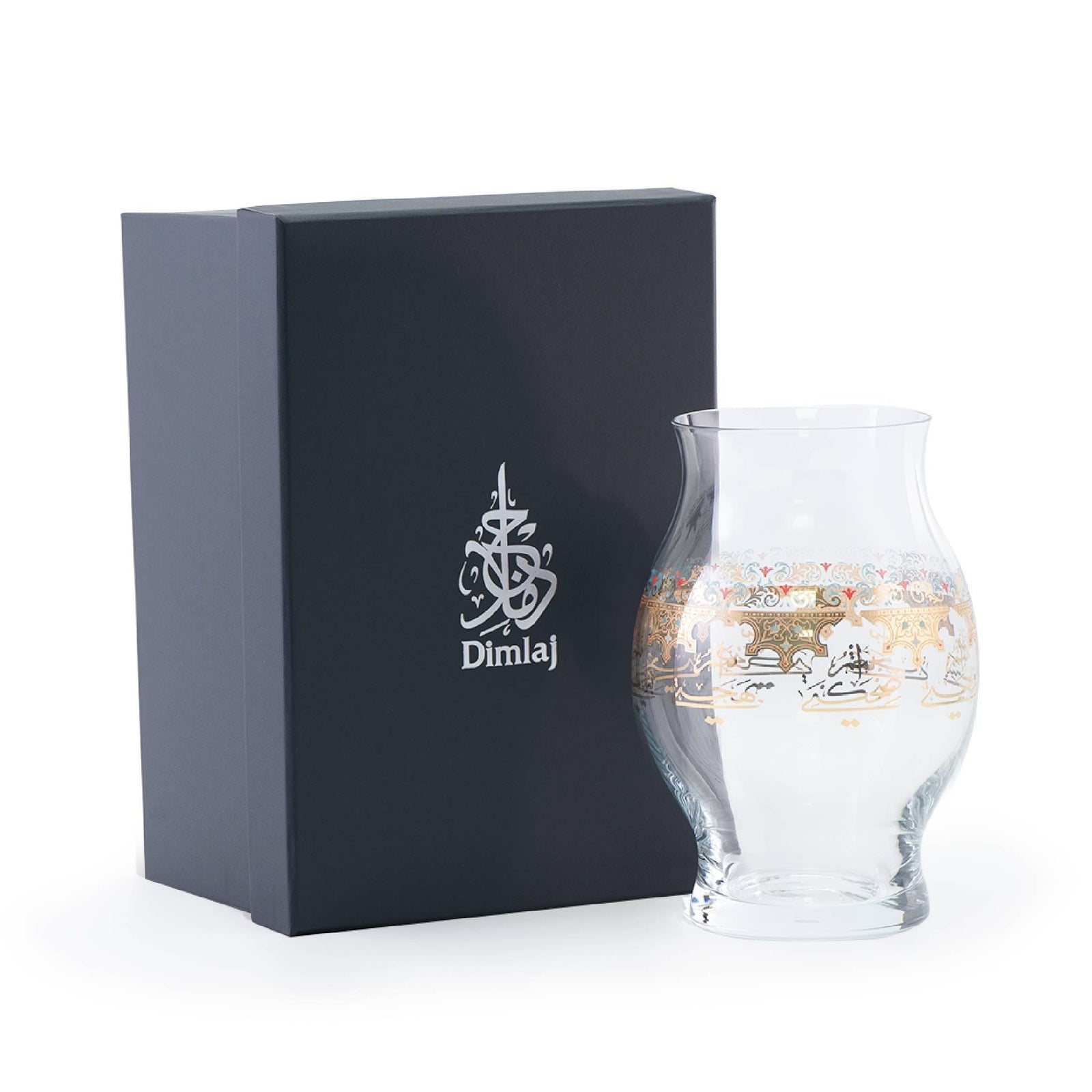 Dimlaj Suroor Large Vase (Gold) - Premium Vases from Suroor By Dimlaj - Just $185! 