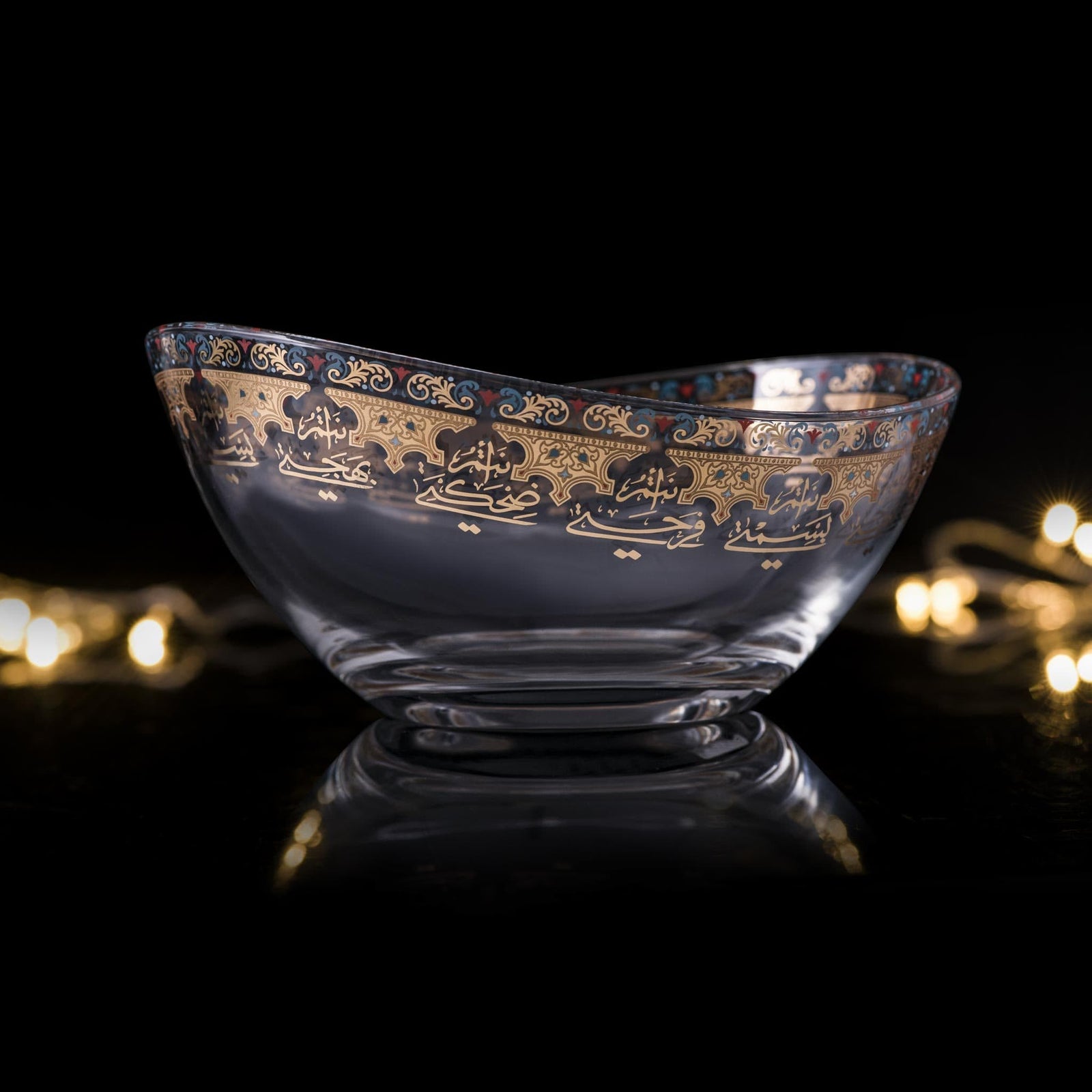 Dimlaj Suroor Large Serving Bowl (Gold) - Premium Serving Bowls from Suroor By Dimlaj - Just $185! 
