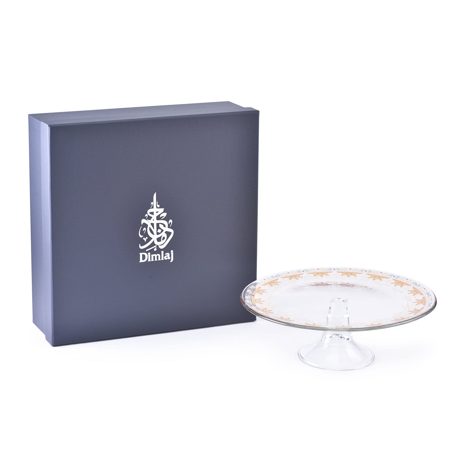 Dimlaj Suroor Footed Cake Plate (Gold) - Premium Stands from Suroor By Dimlaj - Just $240! 