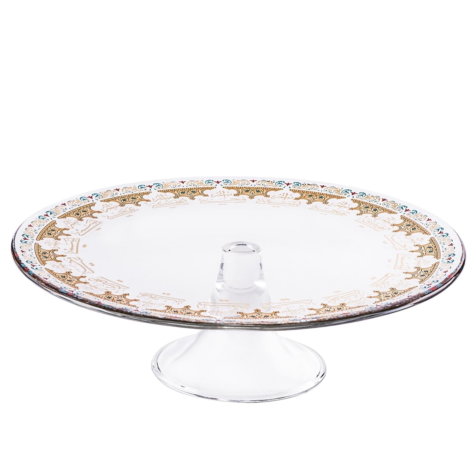 Dimlaj Suroor Footed Cake Plate (Gold) - Premium Stands from Suroor By Dimlaj - Just $240! 