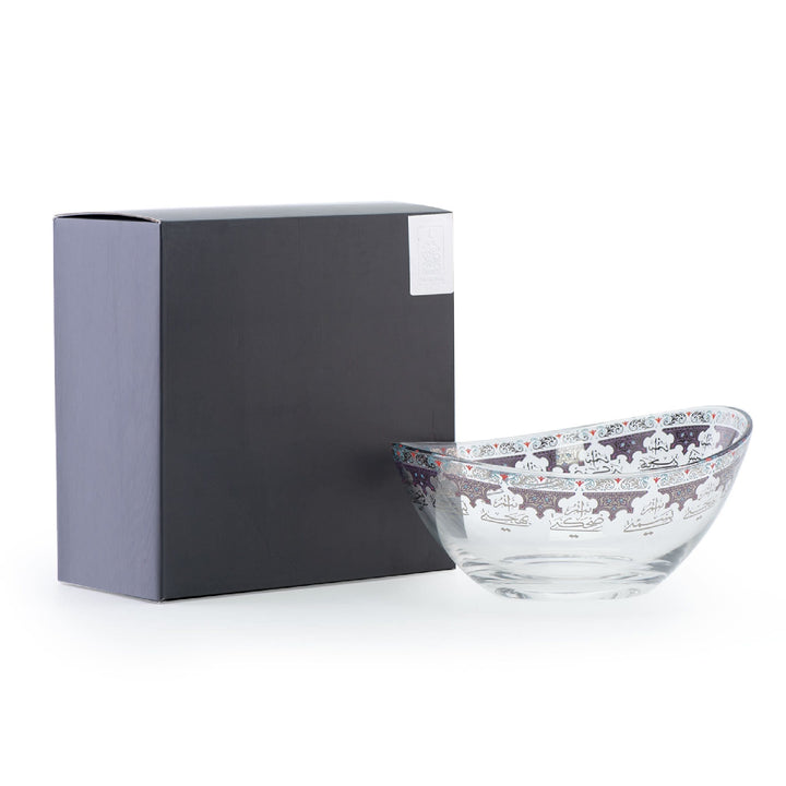 Dimlaj Suroor Large Serving Bowl (Platinum) - Premium Serving Bowls from Suroor By Dimlaj - Just $148! 