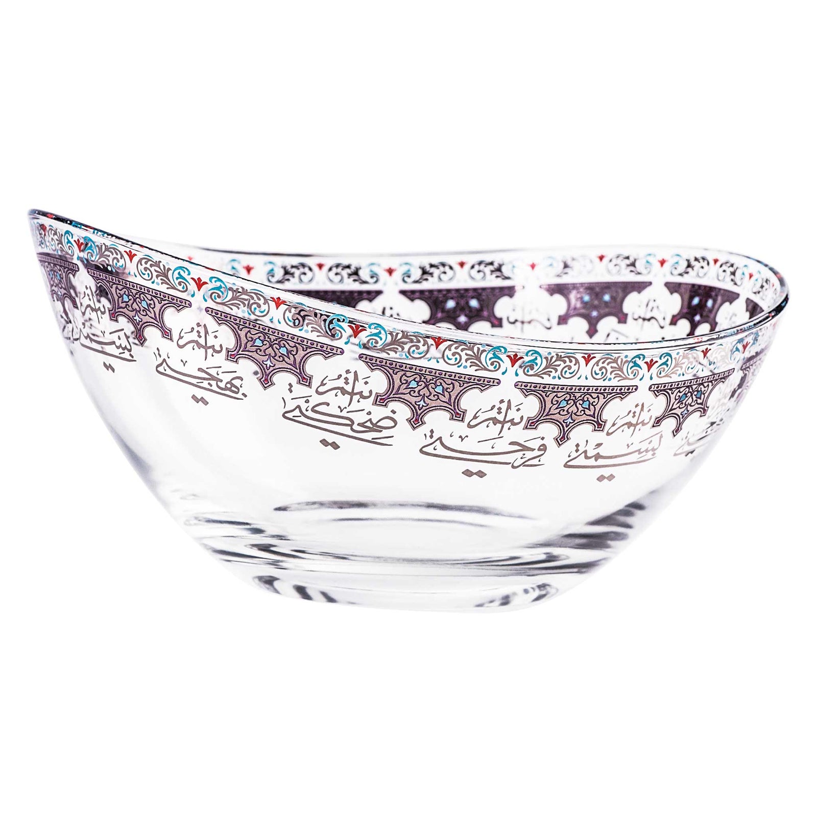 Dimlaj Suroor Large Serving Bowl (Platinum) - Premium Serving Bowls from Suroor By Dimlaj - Just $185! 