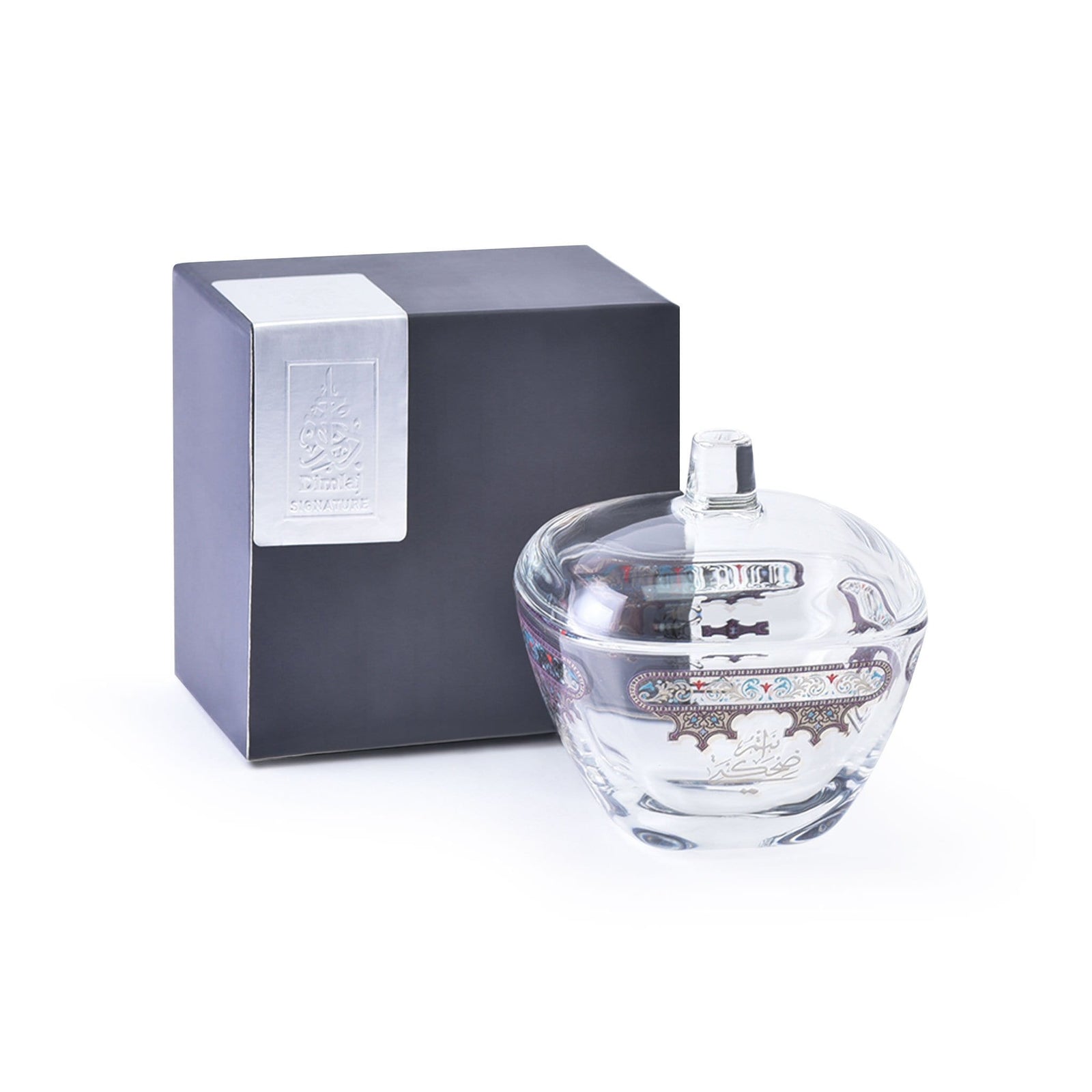 Dimlaj Suroor Serving Bowl and Lid (Platinum) - Premium Sugar Bowls from Suroor By Dimlaj - Just $105! 