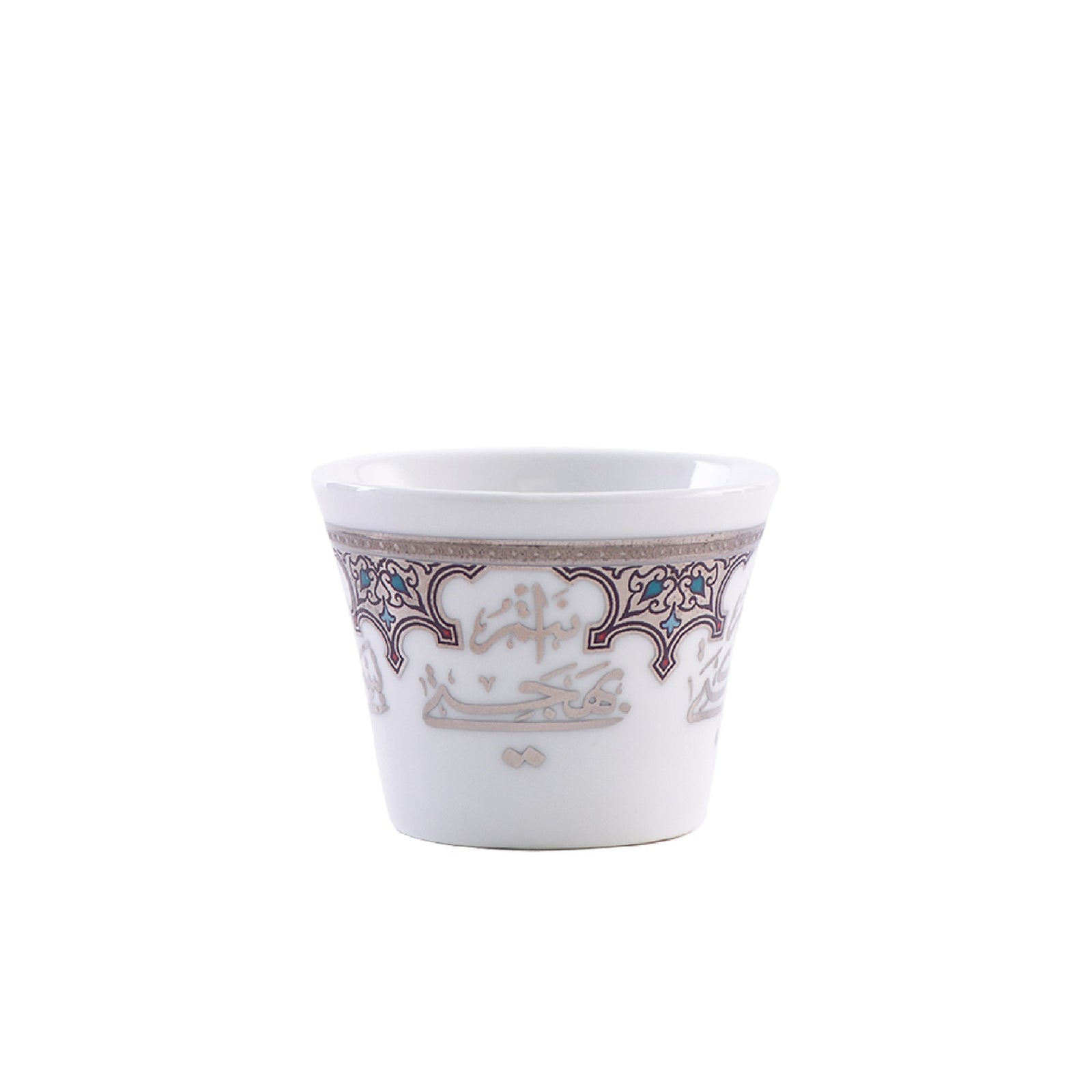 Dimlaj Suroor Set of 6 Pcs Cawa Cups (Platinum) - Premium Cawa Cups from Suroor By Dimlaj - Just $130! 