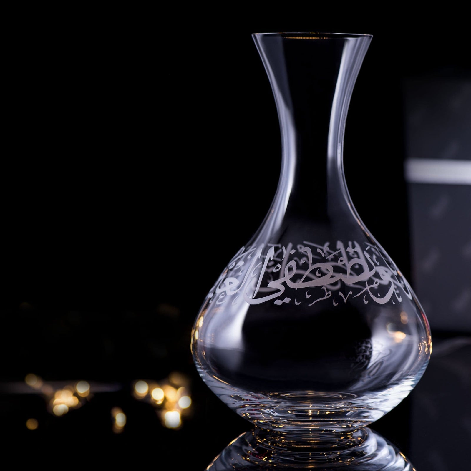 Dimlaj Thuluth Crystal Decanter (Engraved) - Premium Decanters from Thuluth By Dimlaj - Just $395! 