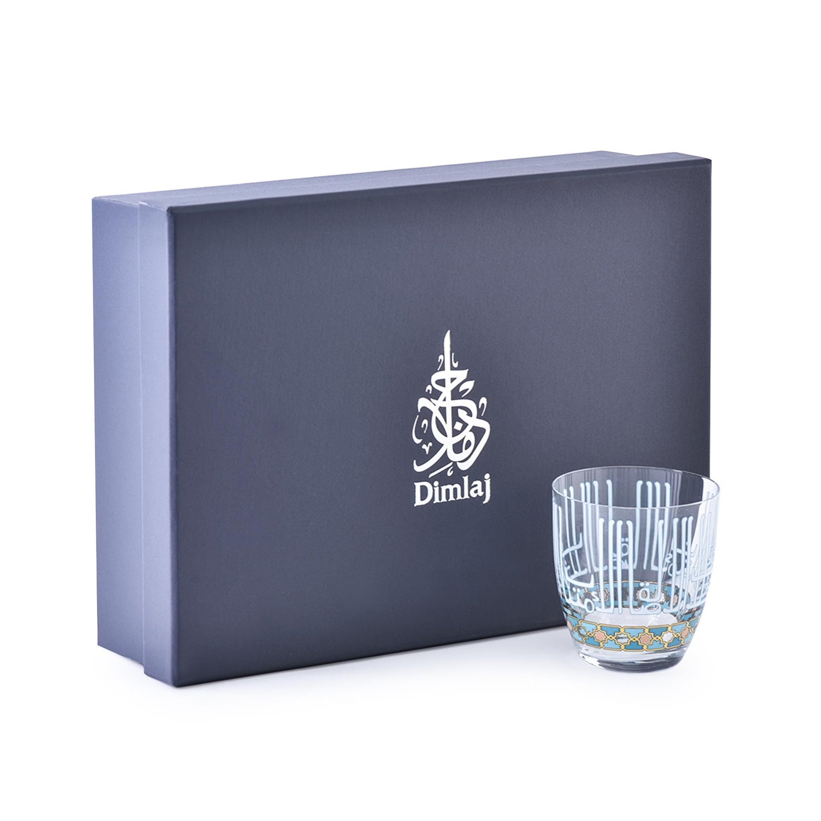 Dimlaj Asala Set of 6 Pcs Short Tumblers (Gold & Green) - Premium Short Tumblers from Asala By Dimlaj - Just $265! 