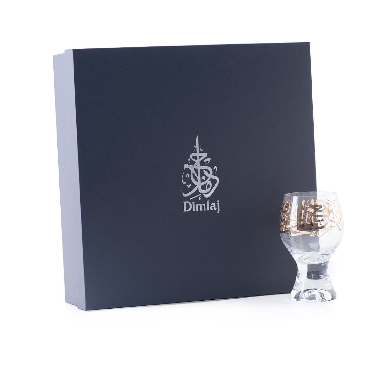 Dimlaj Kareem Set of 6 Pcs Goblet Stems (Gold) - Premium Goblet Stemware from Kareem By Dimlaj - Just $370! 