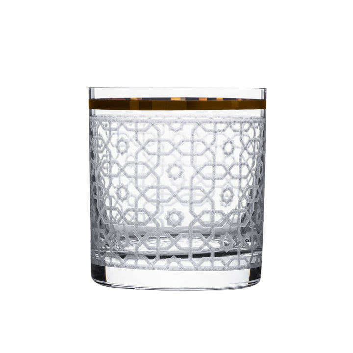 Dimlaj Ivory Set of 6 Pcs Short Tumblers (Gold) - Premium Short Tumblers from Ivory By Dimlaj - Just $395! 