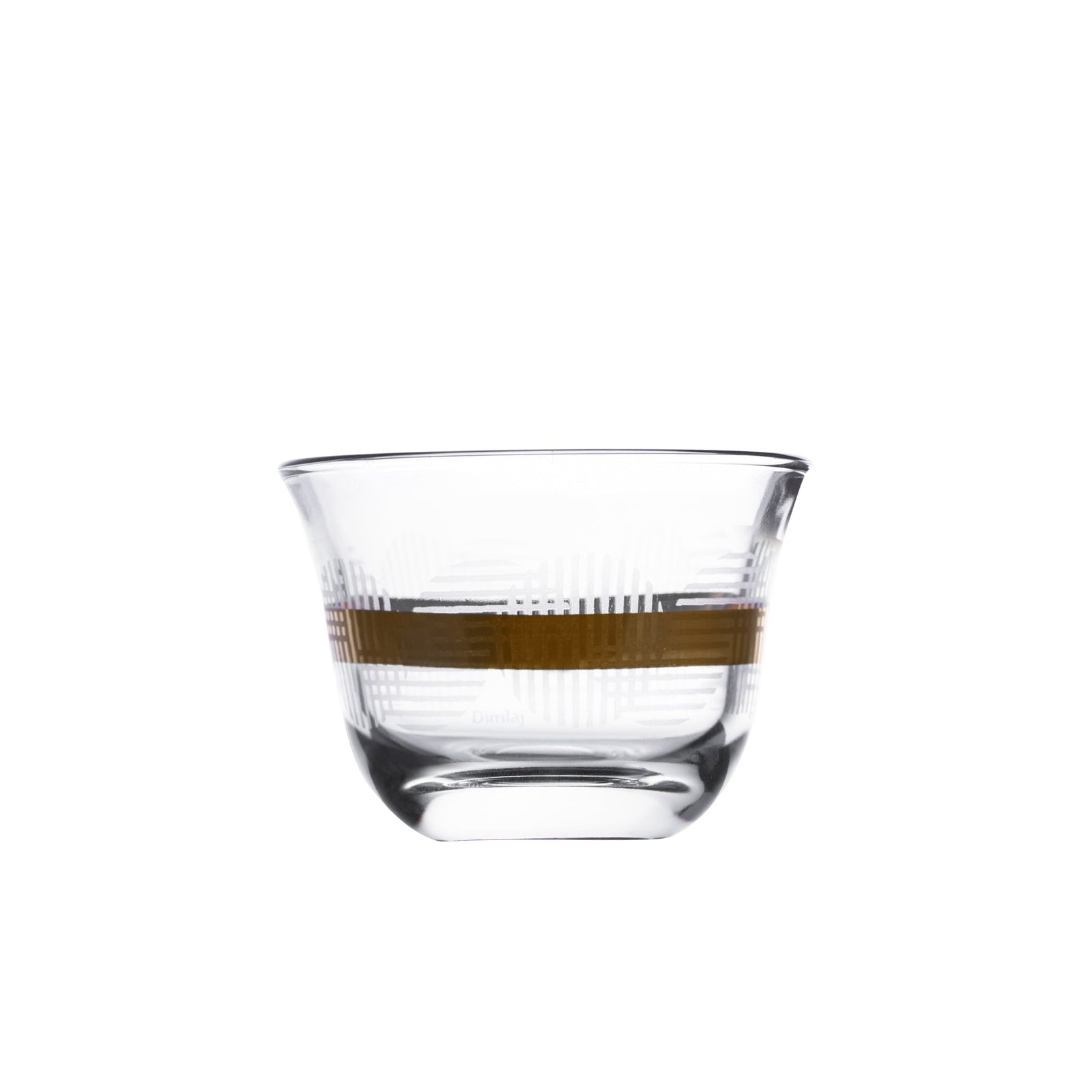 Dimlaj Touch Luna Set of 6 Pcs Cawa Cups (Gold) - Premium Cawa Cups from Luna By Dimlaj - Just $135! 