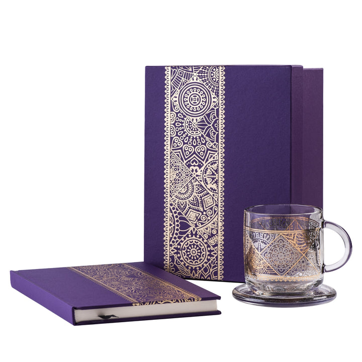 Dimlaj Sana Special Mug, Coaster and Notebook Set - Premium Notebook Sets from Dimlaj - Just $160! 