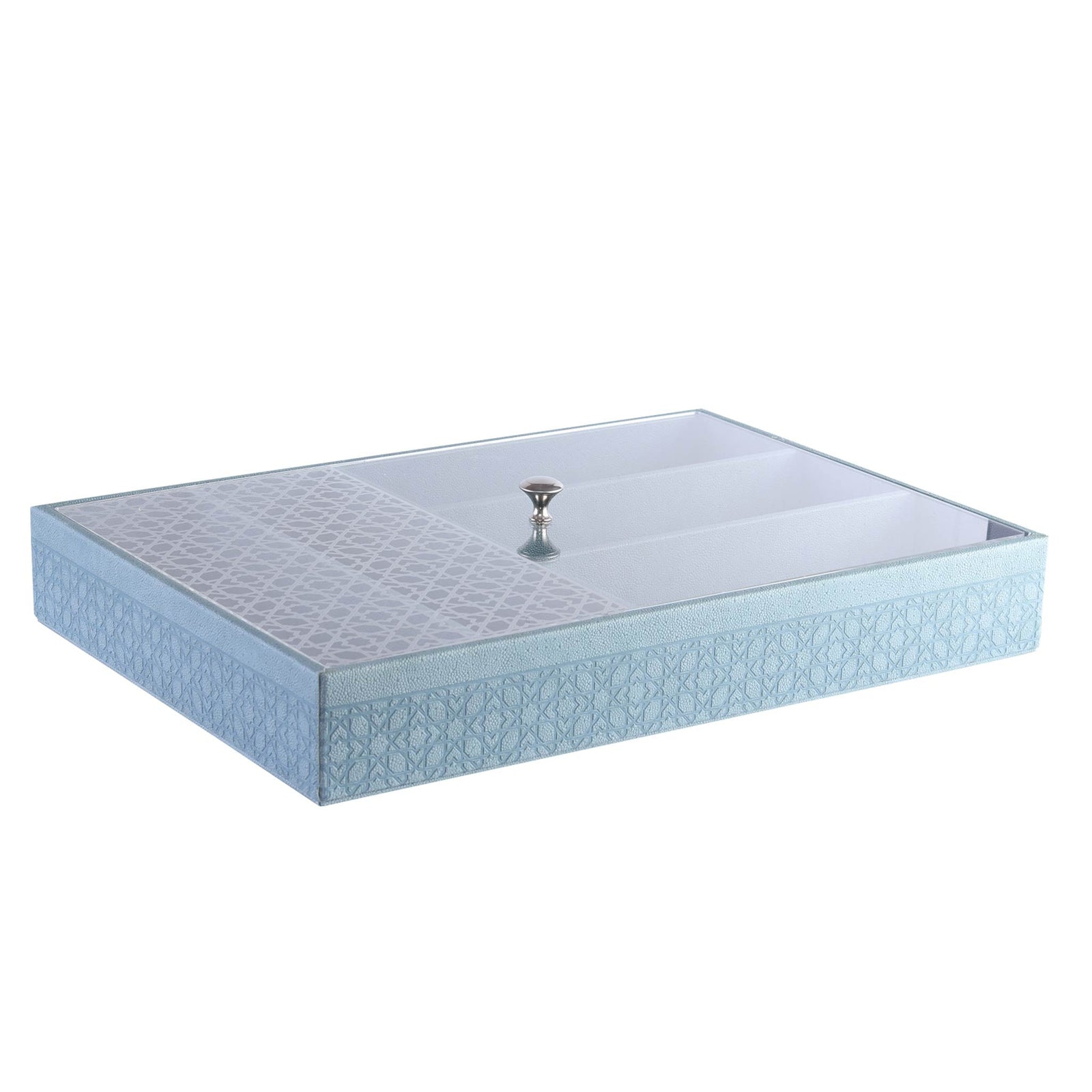 Dimlaj Cordoba Cutlery Box (Turquoise) - Premium Table Accessories from Cordoba By Dimlaj - Just $370! 