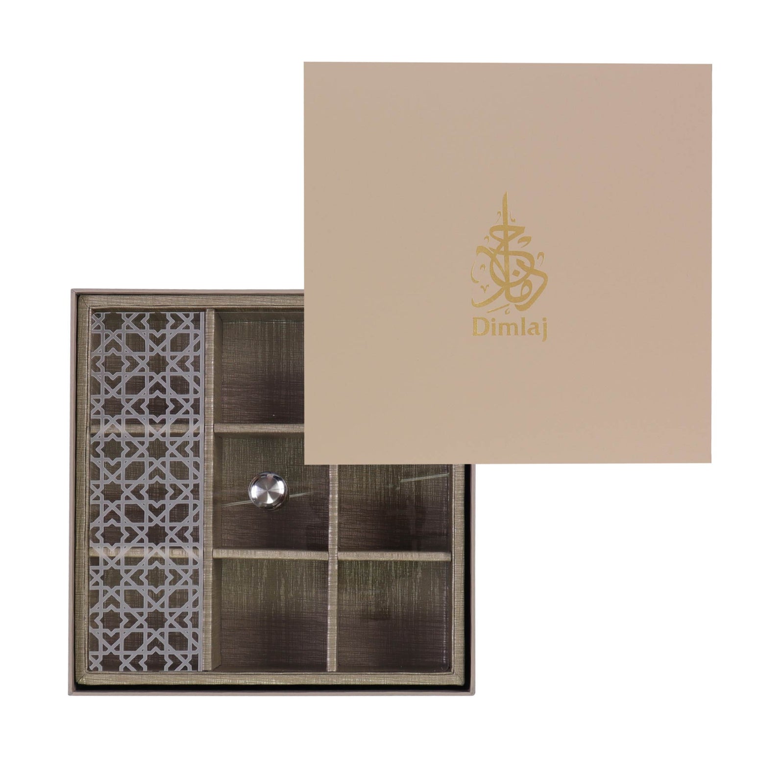 Dimlaj Cordoba Tea Box (Seal Color) - Premium Table Accessories from Cordoba By Dimlaj - Just $235! 