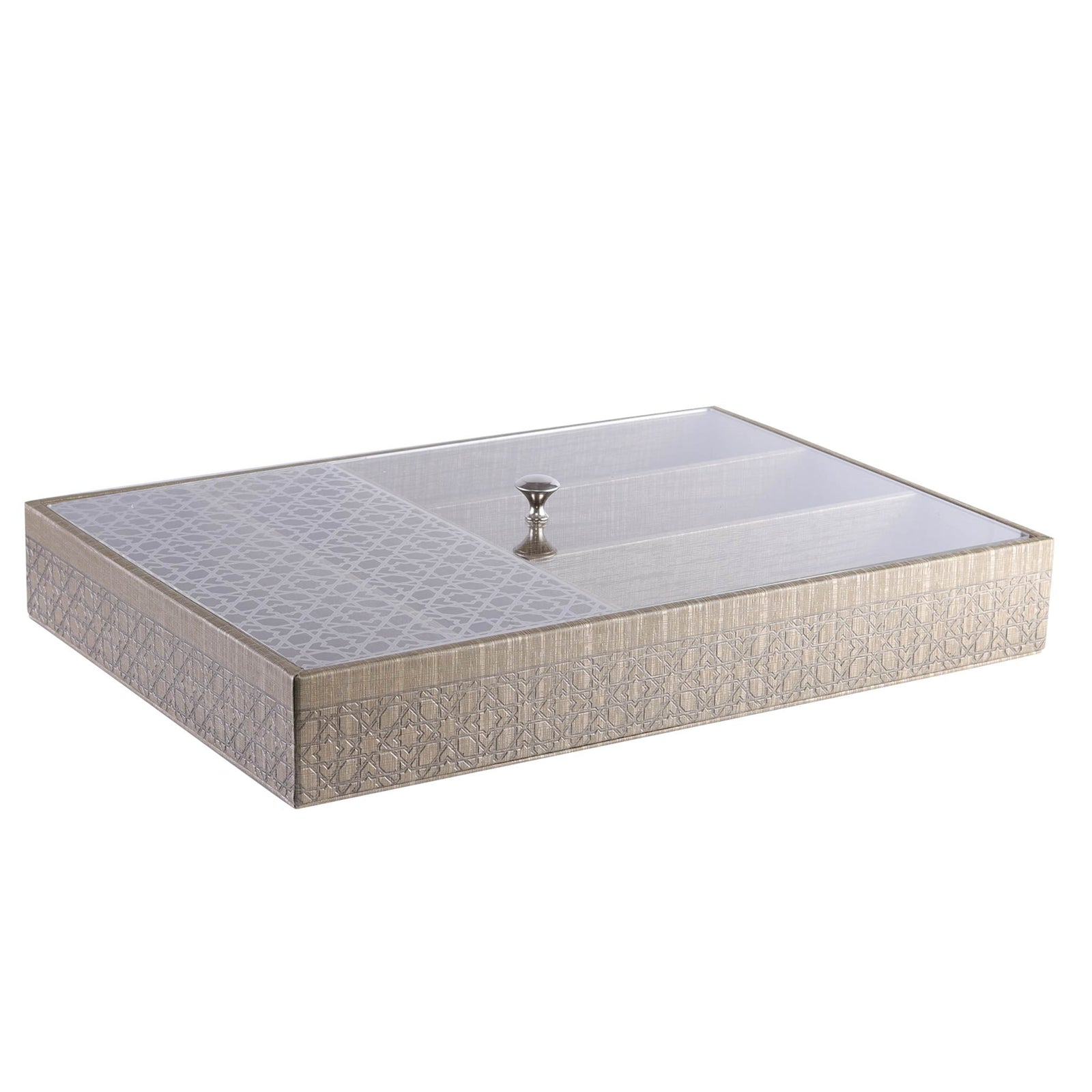 Dimlaj Cordoba Cutlery Box (Seal Color) - Premium Table Accessories from Cordoba By Dimlaj - Just $370! 