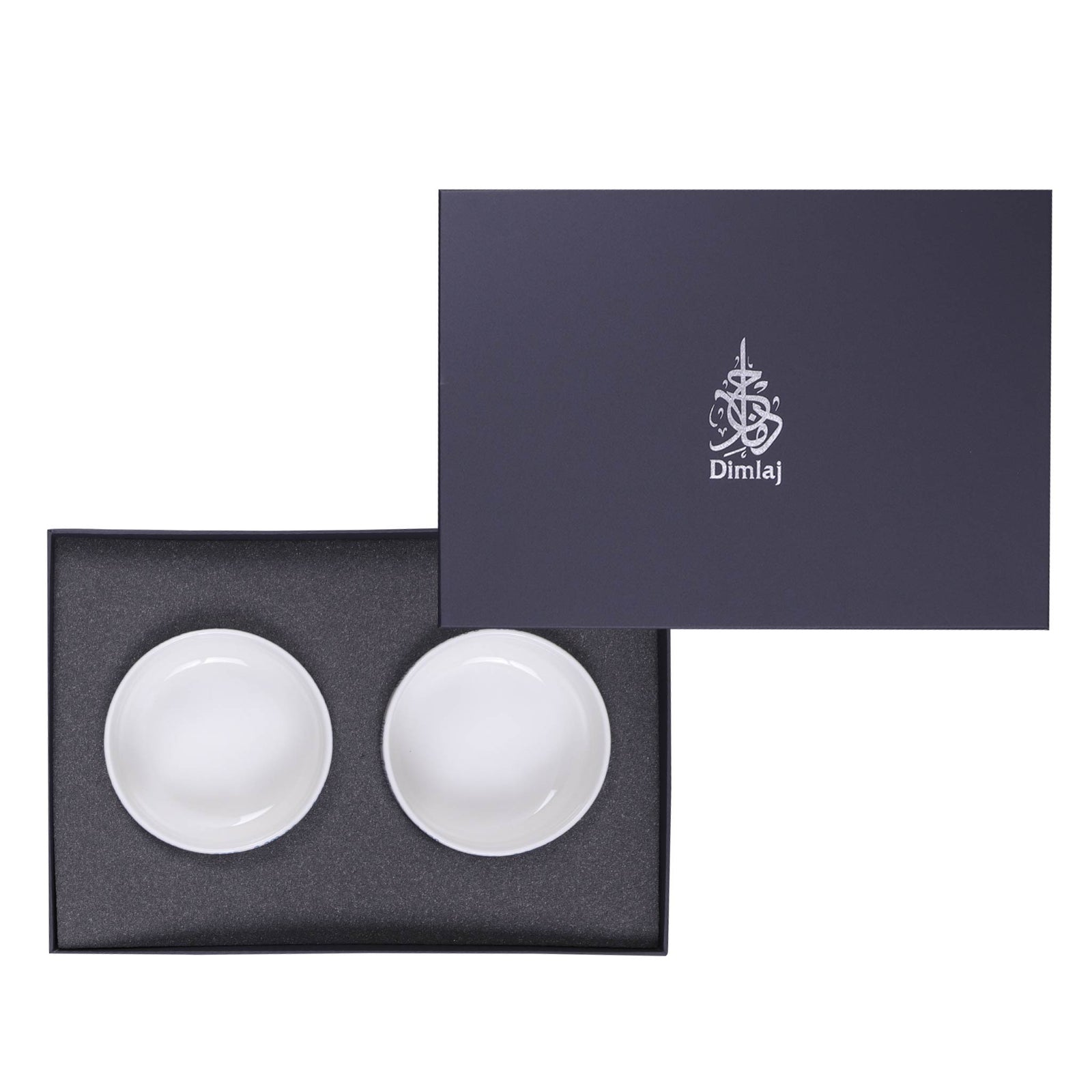 Dimlaj Asala Set of 2 Pcs Serving Bowls (Gold & Green) - Premium Serving Bowls from Asala By Dimlaj - Just $190! 