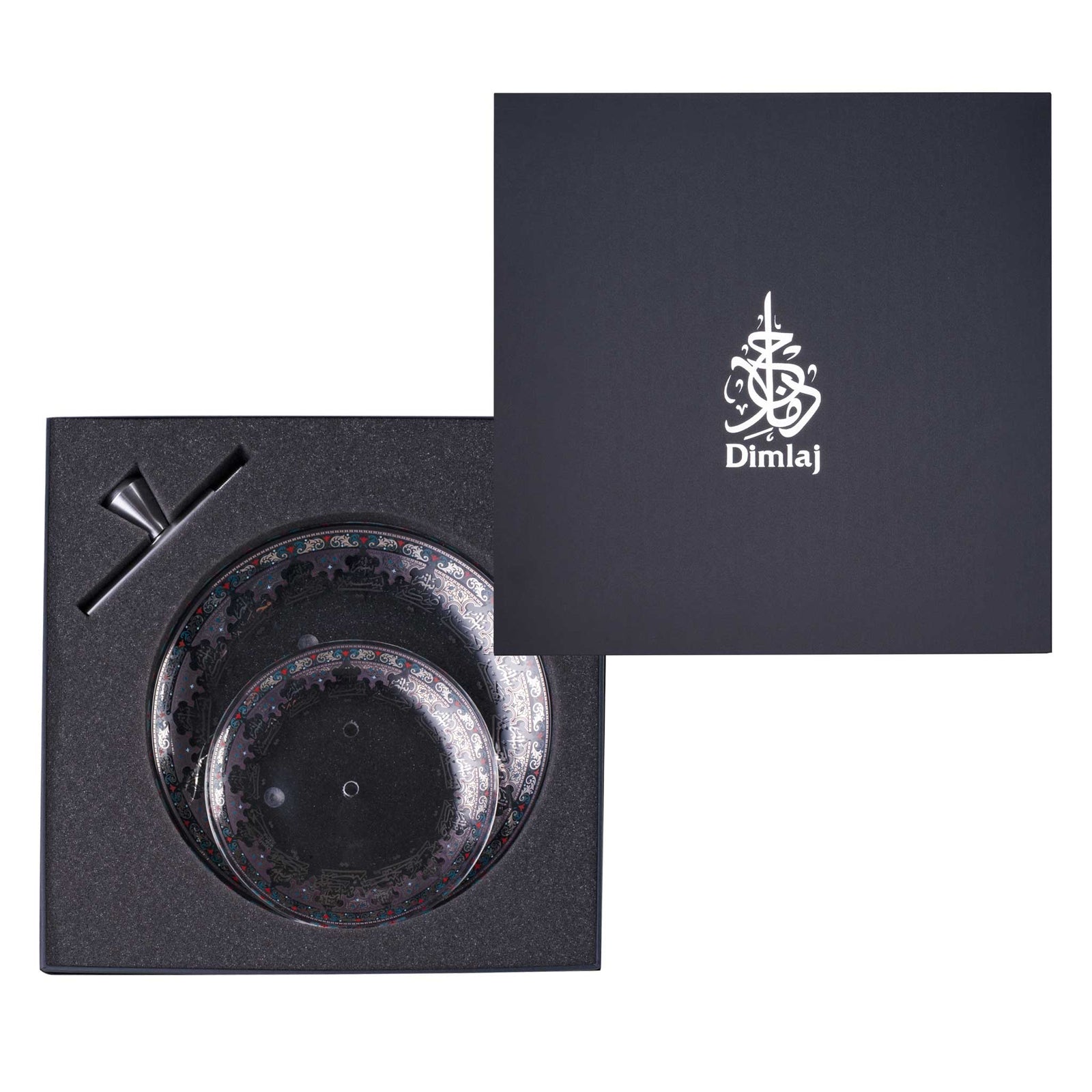 Dimlaj Suroor 2 Tiered Tray (Platinum) - Premium Stands from Suroor By Dimlaj - Just $265! 