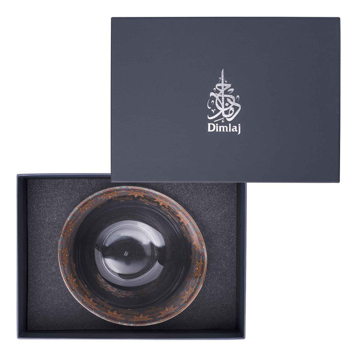 Dimlaj Suroor Large Serving Bowl (Gold) - Premium Serving Bowls from Suroor By Dimlaj - Just $188! 