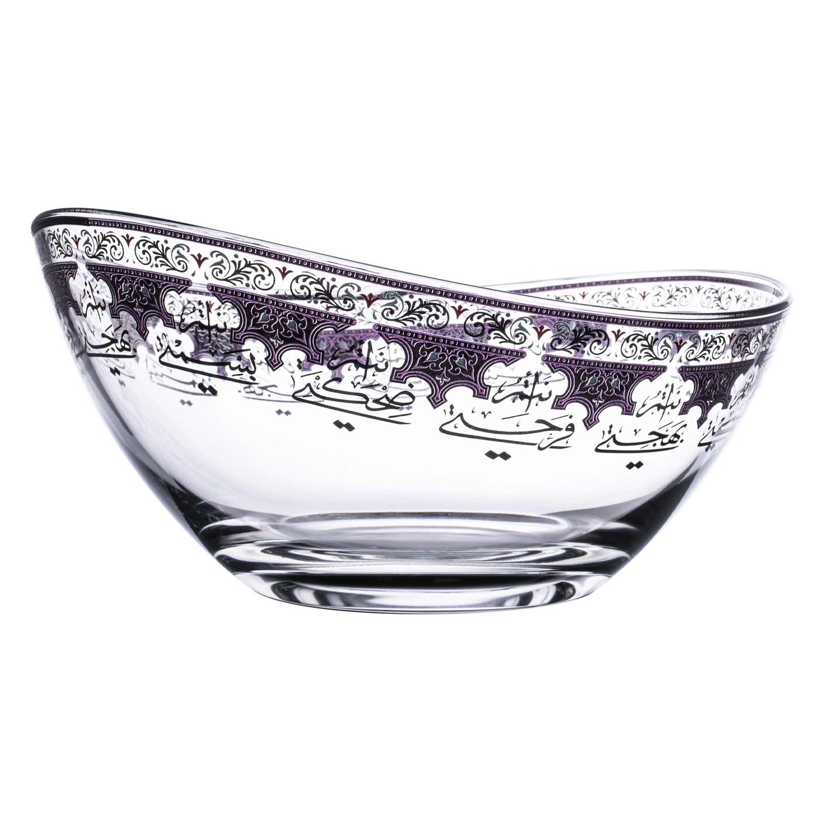 Dimlaj Suroor Large Serving Bowl (Platinum) - Premium Serving Bowls from Suroor By Dimlaj - Just $265! 