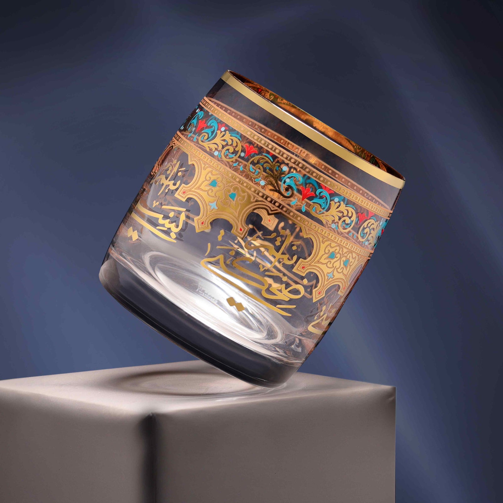 Dimlaj Suroor Set of 6 Pcs Short Tumblers (Gold) - Premium Short Tumblers from Suroor By Dimlaj - Just $265! 