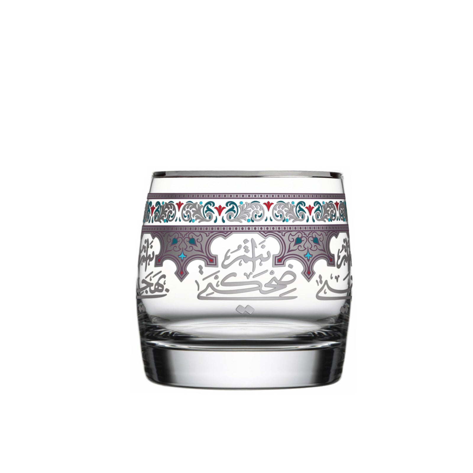 Dimlaj Suroor Set of 6 Pcs Short Tumblers (Platinum) - Premium Short Tumblers from Suroor By Dimlaj - Just $315! 