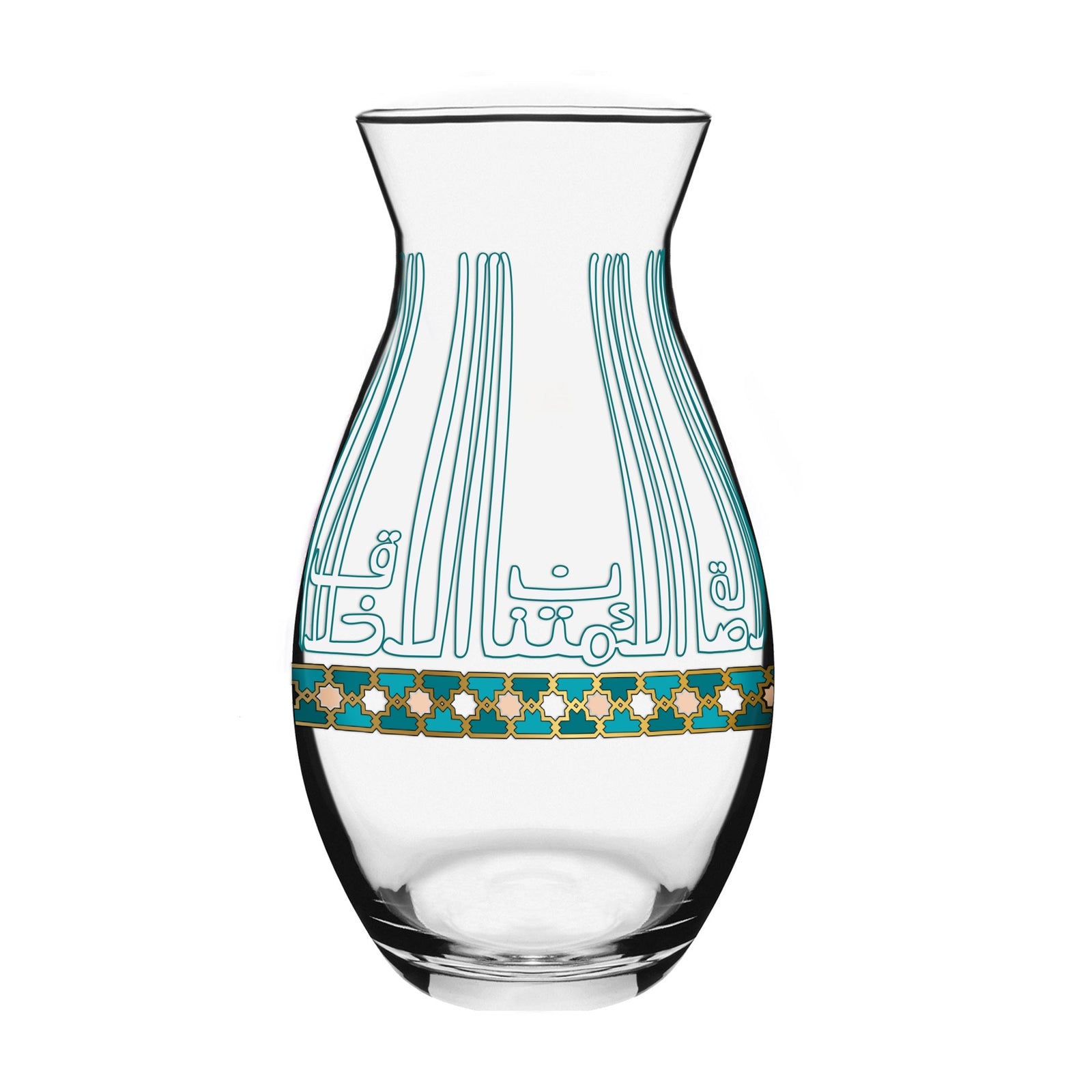Dimlaj Asala Large Sized Vase (Gold) - Premium Vase from Asala By Dimlaj - Just $185! 