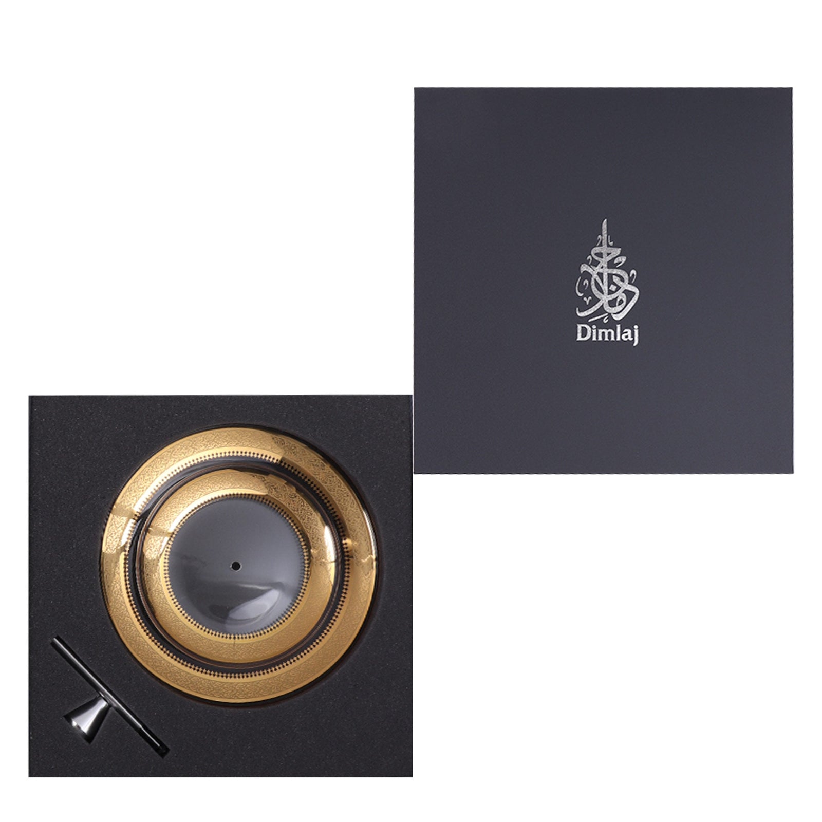 Dimlaj Cordoba 2 Tiered Tray (Gold) - Premium Stands from Cordoba By Dimlaj - Just $350! 