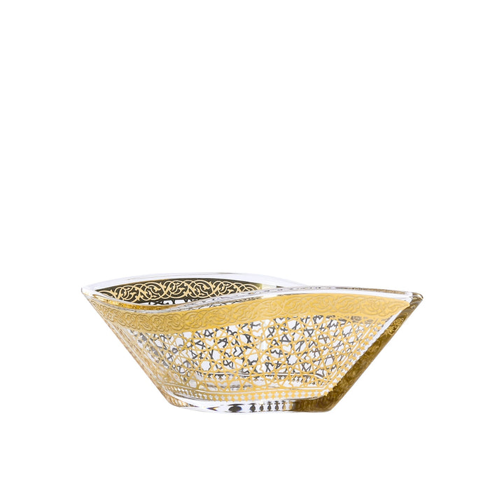 Dimlaj Cordoba Set of 2 Pcs Small Serving Bowls (Gold) - Premium Serving Bowls from Cordoba By Dimlaj - Just $290! 