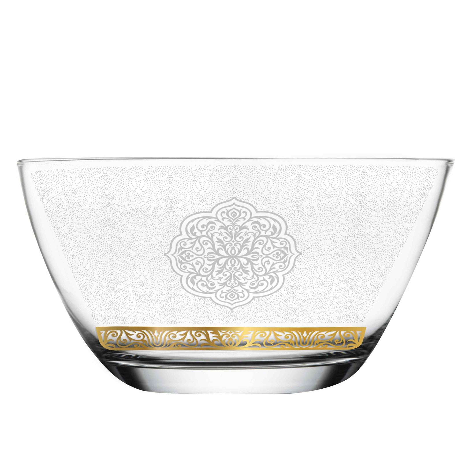 Dimlaj Massar Large Serving Bowl (Gold) - Premium Serving Bowls from Massar By Dimlaj - Just $200! 
