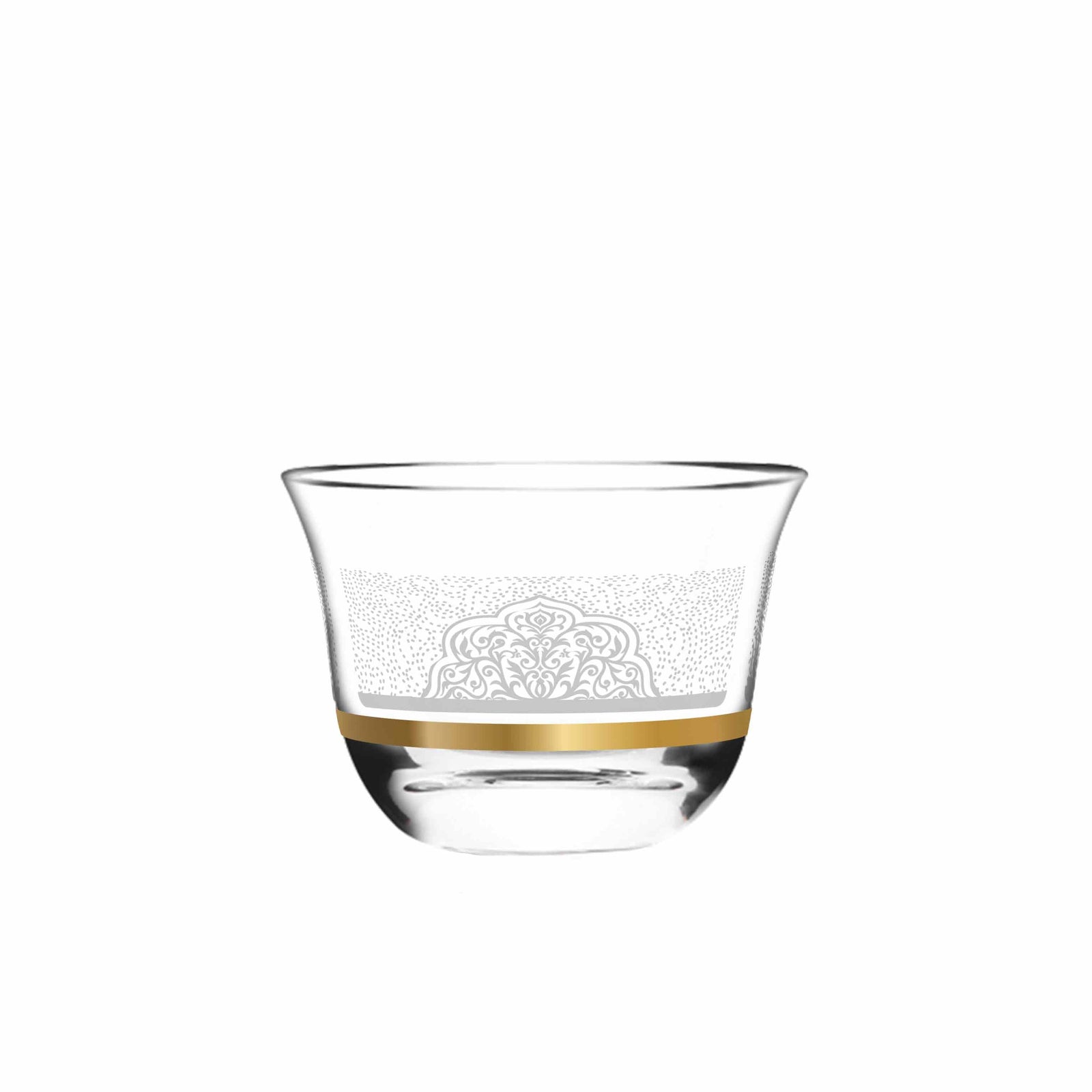 Dimlaj Massar Set of 6 Pcs Cawa Cups (Gold) - Premium Cawa Cups from Massar By Dimlaj - Just $130! 