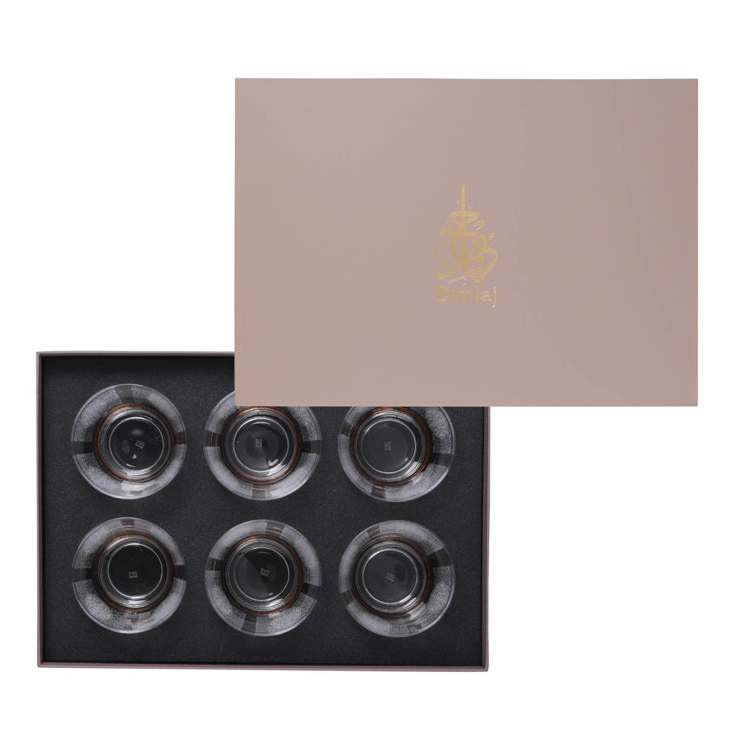 Dimlaj Massar Set of 6 Pcs Serving Bowls (Gold) - Premium Serving Bowls from Massar By Dimlaj - Just $160! 