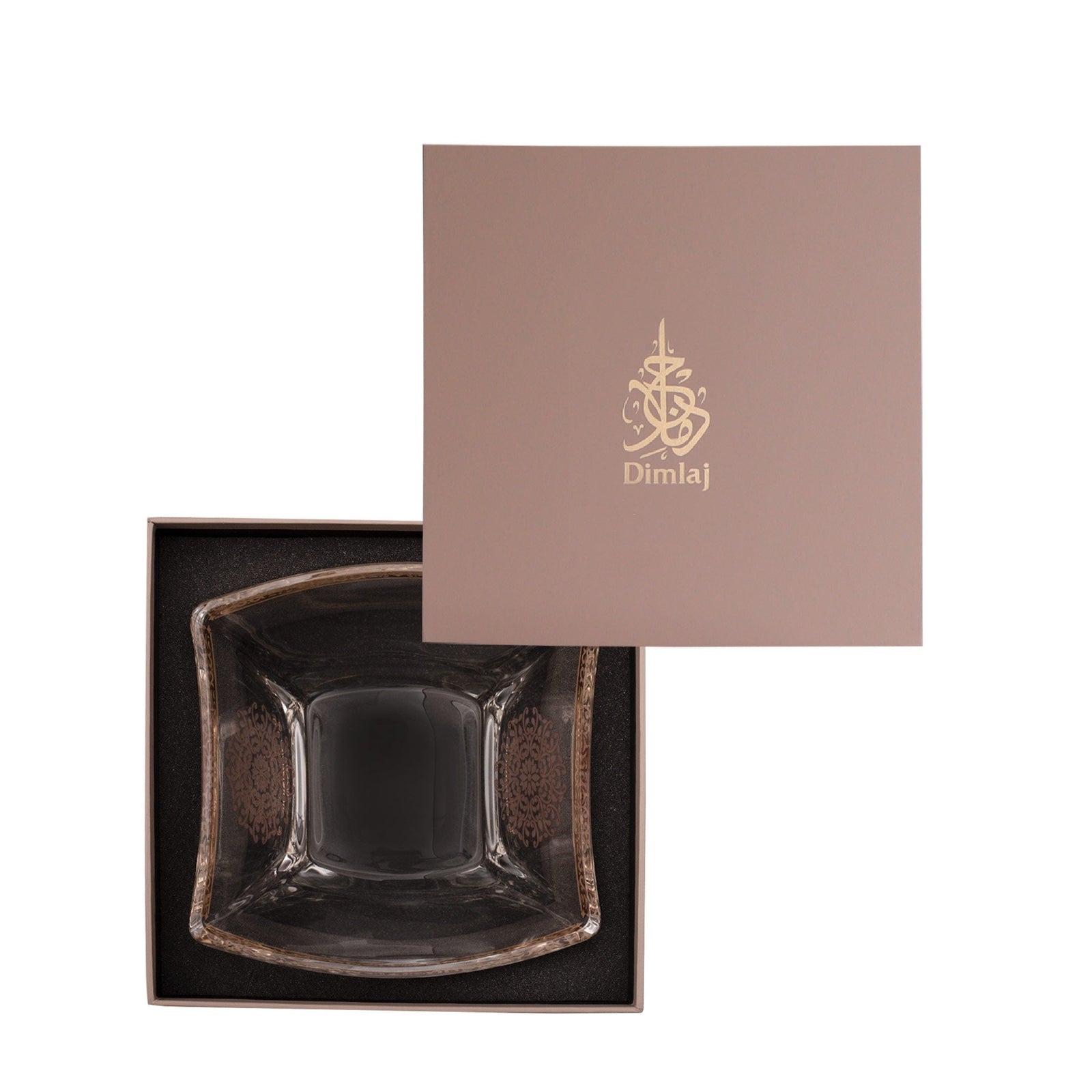 Dimlaj Selena Serving Bowl (Gold & Pink) - Premium Serving Bowls from Selena By Dimlaj - Just $188! 