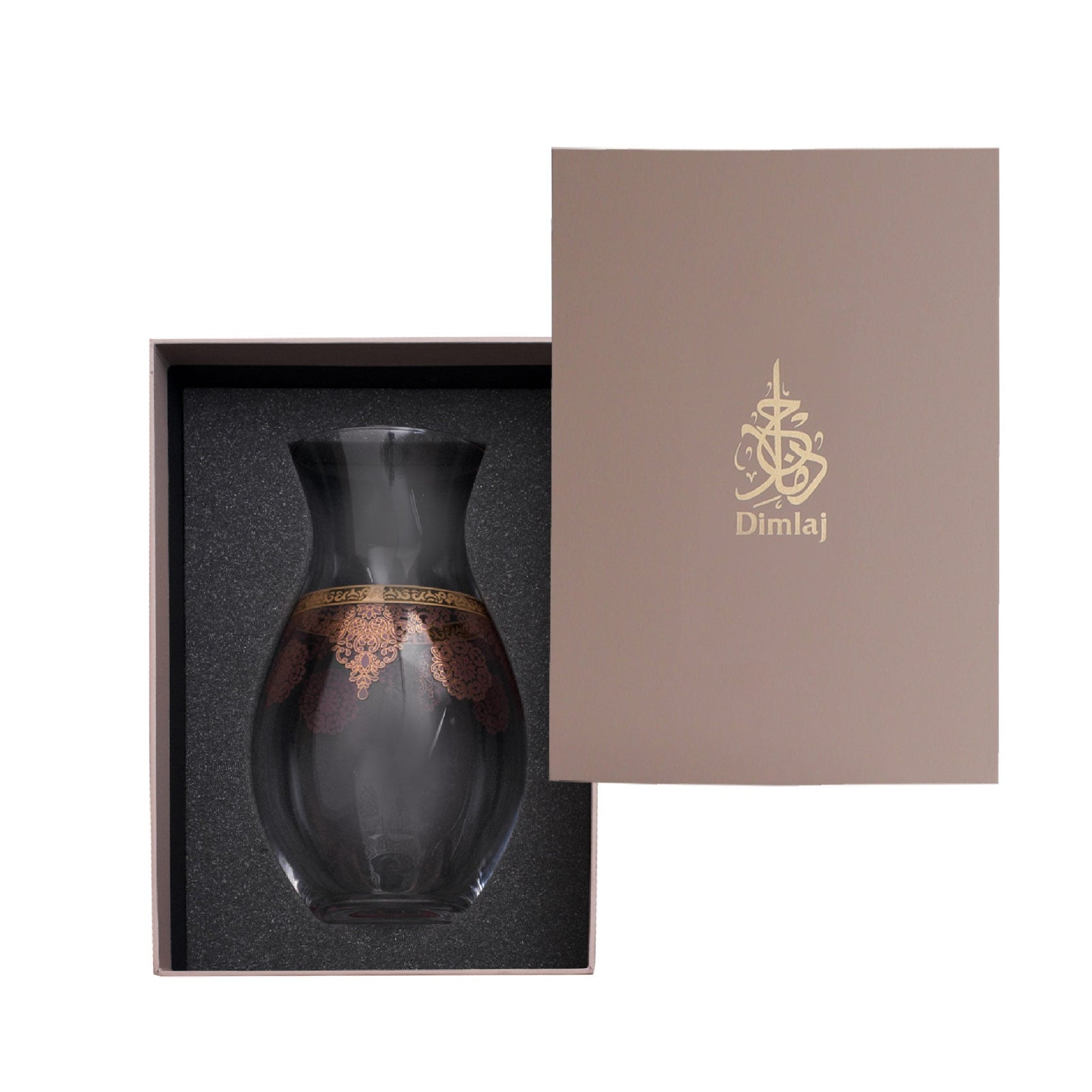 Dimlaj Selena Vase (Gold & Pink) - Premium Vases from Selena By Dimlaj - Just $148! 