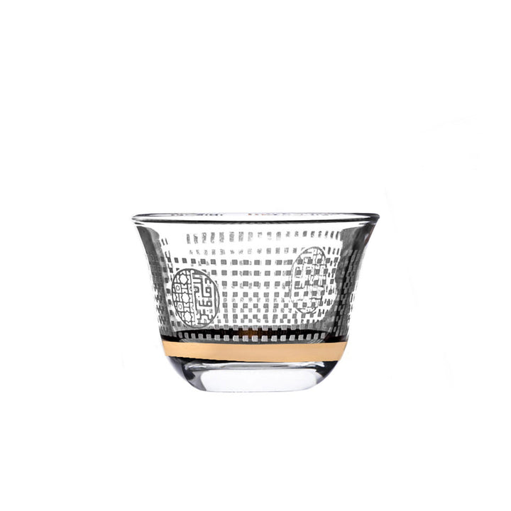 Dimlaj Havana Set of 6 Pcs Cawa Cups (Gold) - Premium Cawa Cups from Havana By Dimlaj - Just $160! 