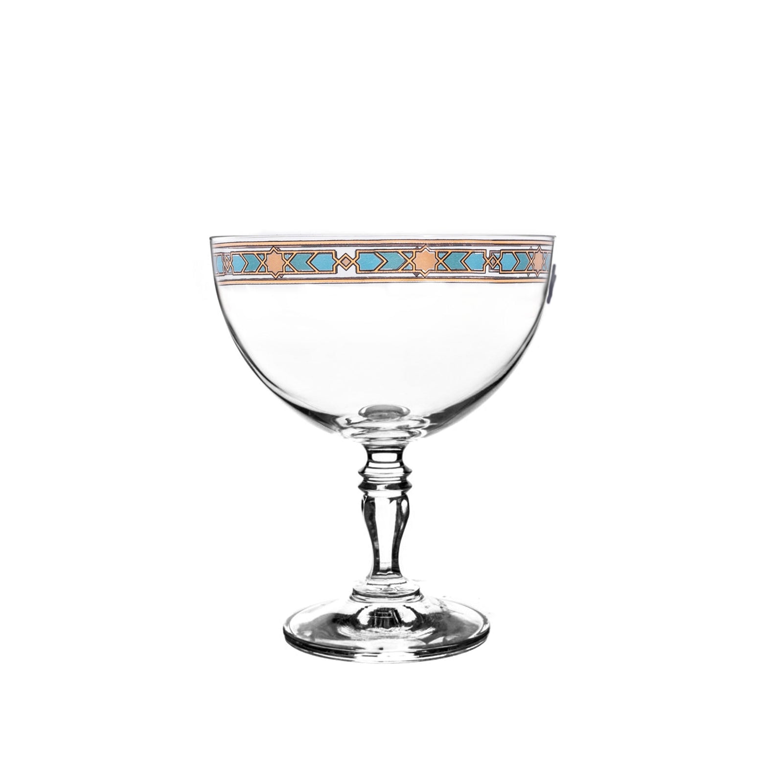 Dimlaj Wurood Set of 6 Pcs Ice-Cream Cups (Gold & Green) - Premium Ice-Cream Cups from Wurood By Dimlaj - Just $265! 