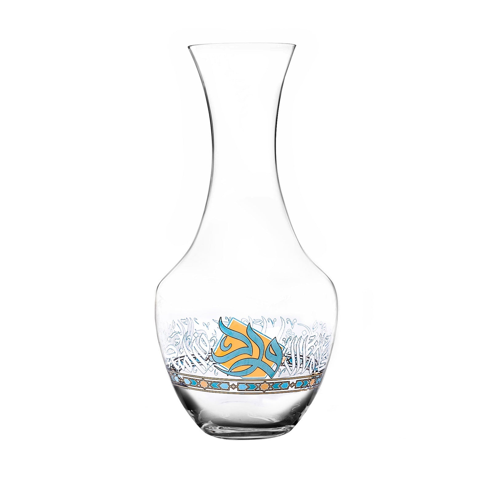 Dimlaj Wurood Crystal Decanter (Gold & Green) - Premium Decanters from Wurood By Dimlaj - Just $180! 
