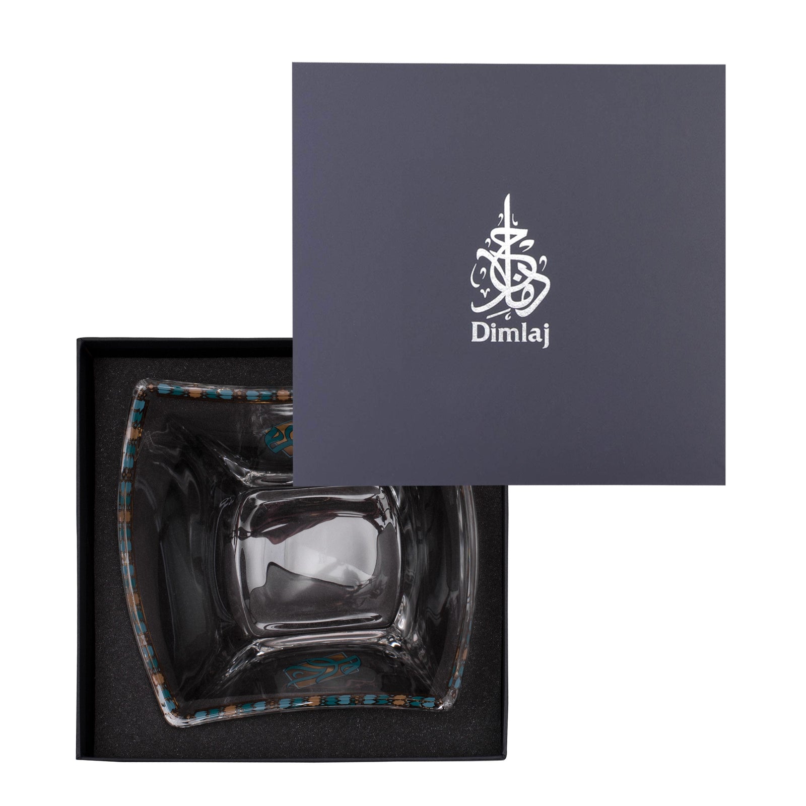 Dimlaj Wurood Serving Bowl (Gold & Green) - Premium Serving Bowls from Wurood By Dimlaj - Just $185! 