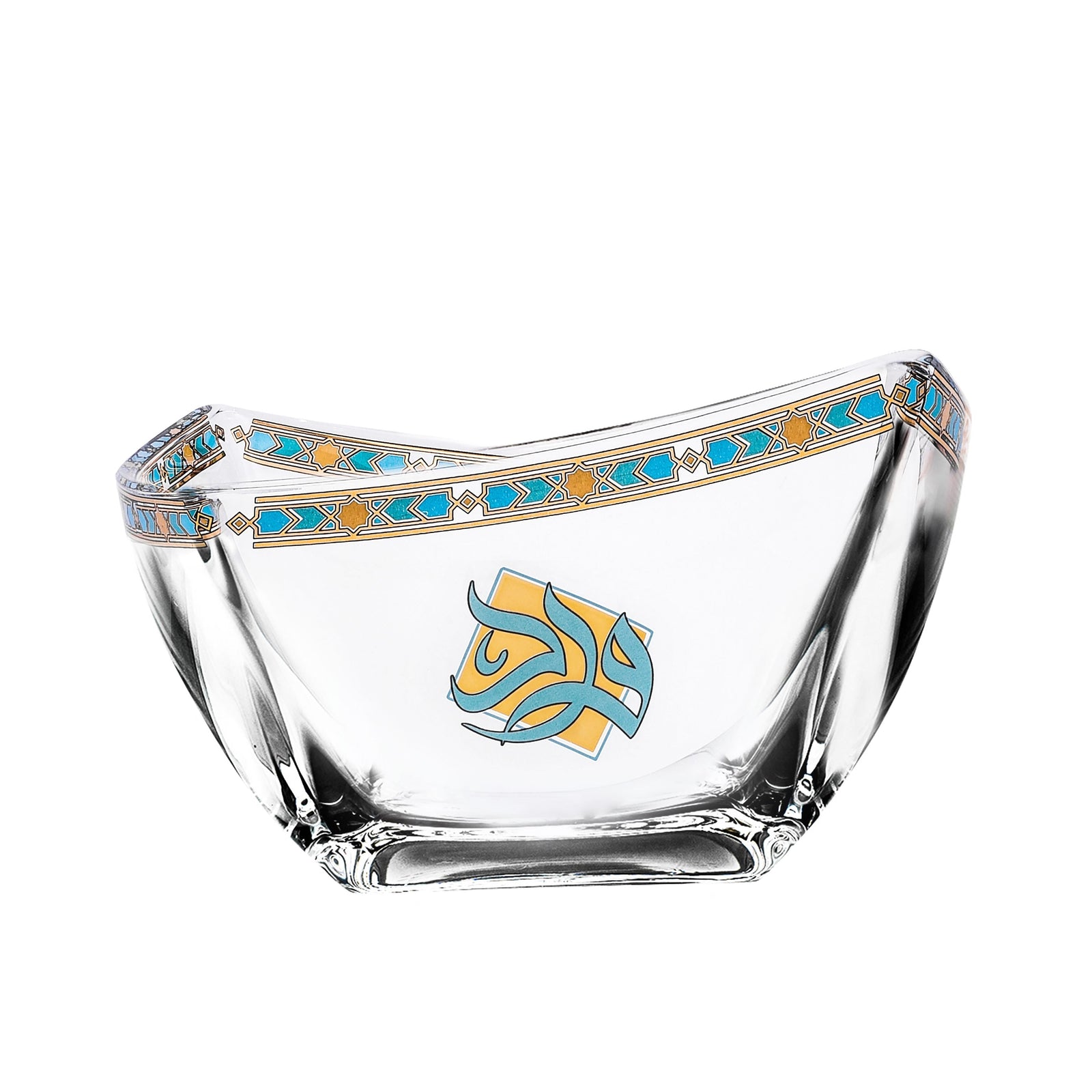 Dimlaj Wurood Serving Bowl (Gold & Green) - Premium Serving Bowls from Wurood By Dimlaj - Just $185! 