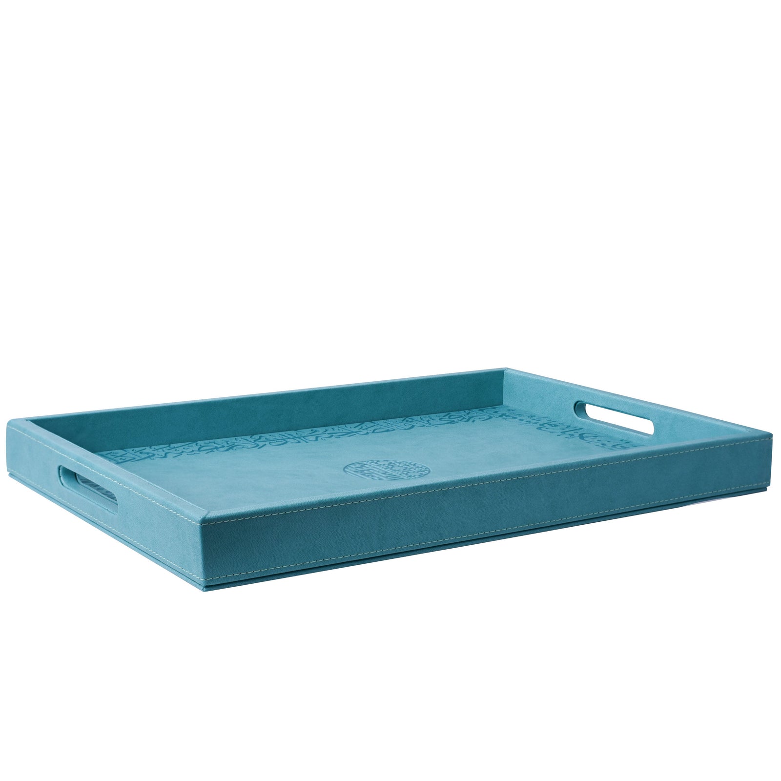Dimlaj Kareem Large Serving Tray (Turquoise) - Premium Table Accessories from Kareem By Dimlaj - Just $370! 