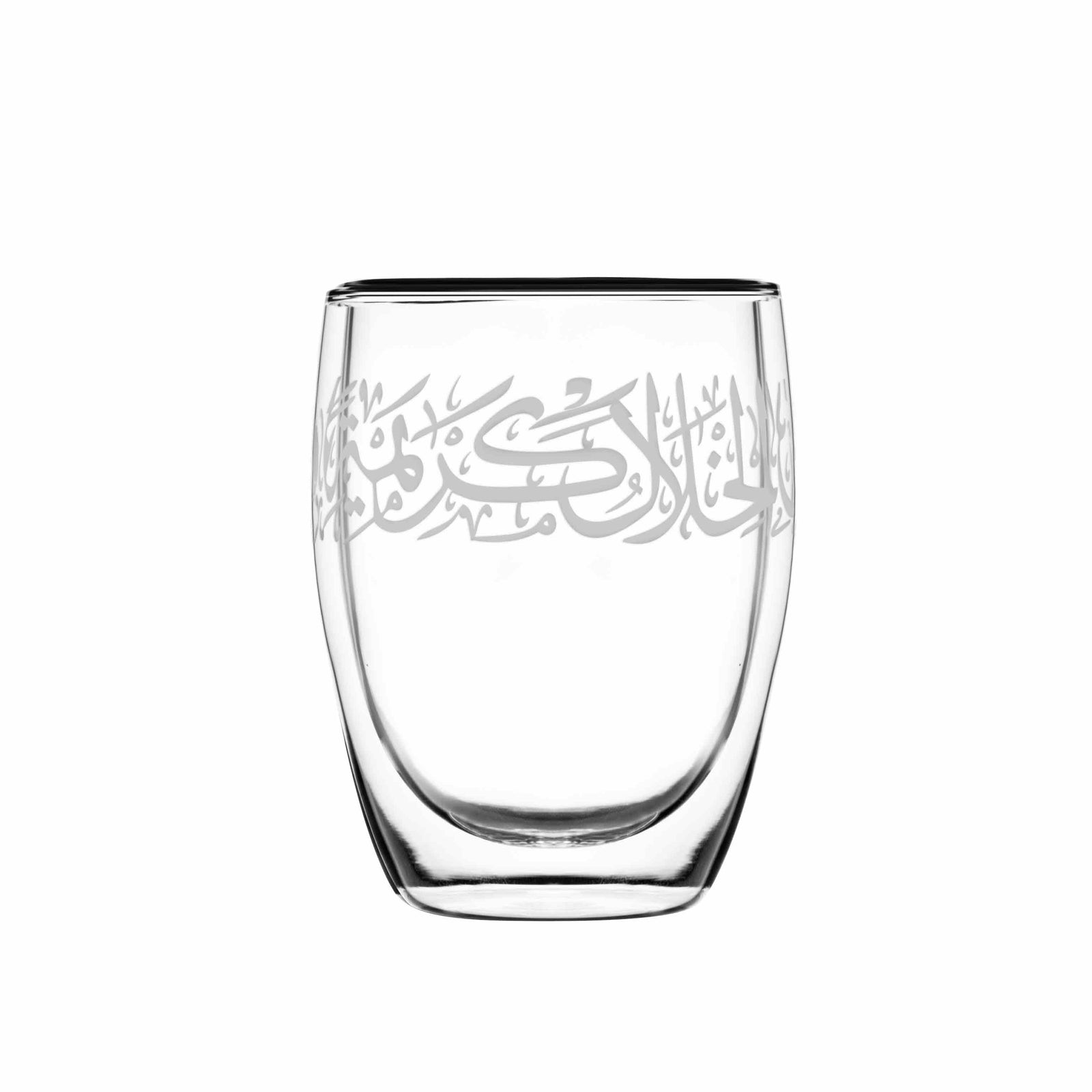 Dimlaj Thuluth Set of 3 Pcs Double Wall Tumblers (Engraved) - Premium Short Tumblers from Thuluth By Dimlaj - Just $650! 