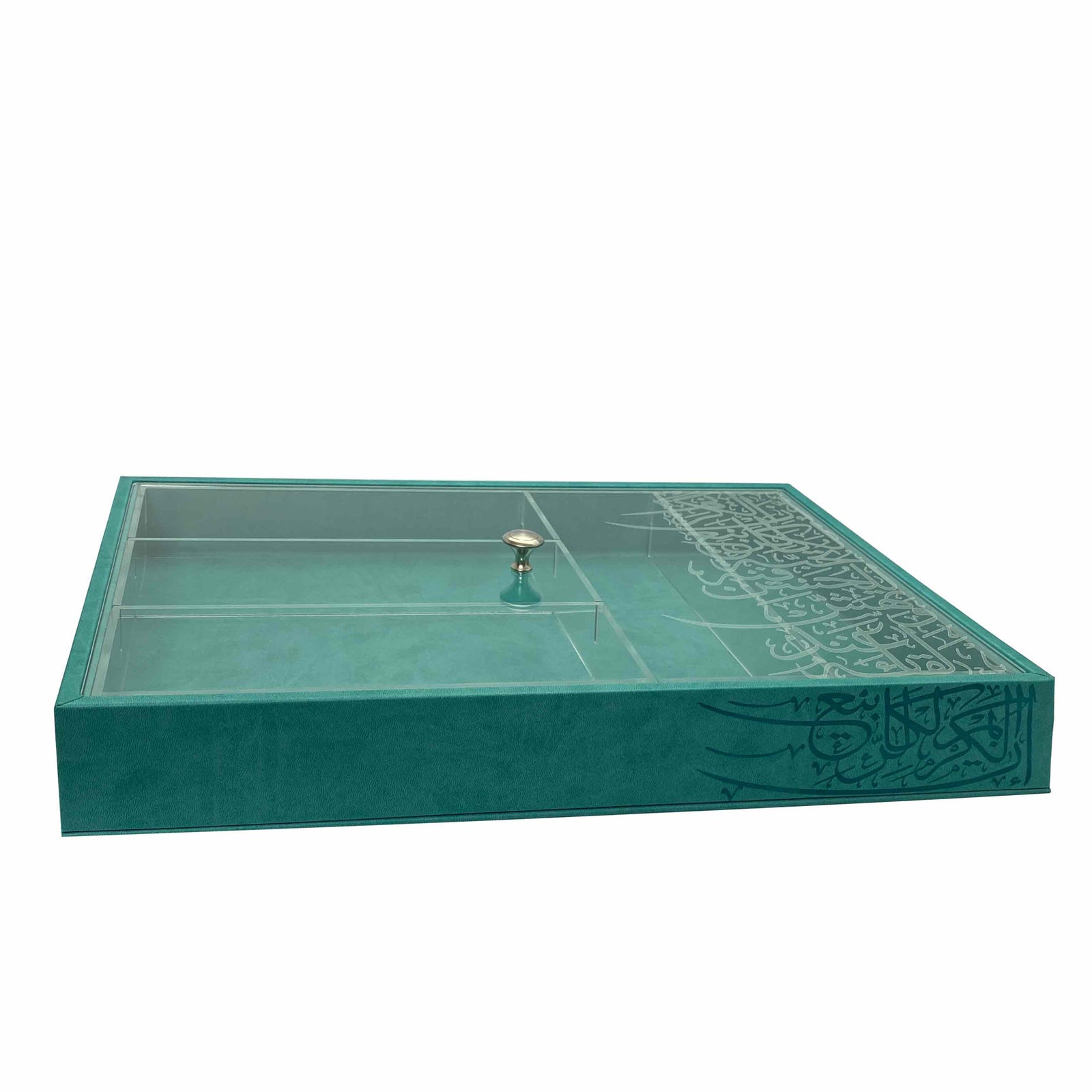 Dimlaj Kareem Cutlery Box (Turquoise) - Premium Table Accessories from Kareem By Dimlaj - Just $450! 