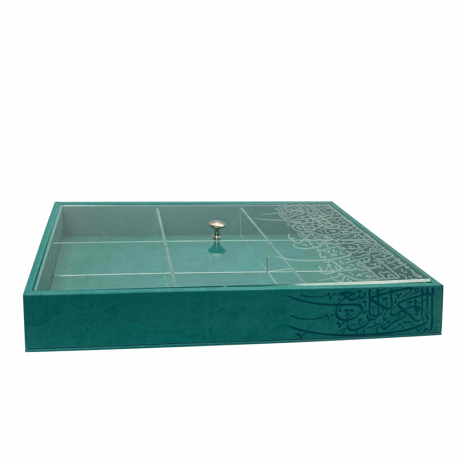 Dimlaj Kareem Large Dessert Box (Turquoise) - Premium Table Accessories from Kareem By Dimlaj - Just $395! 