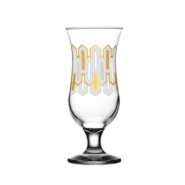 Dimlaj Touch  Basalt Set of 6 Pcs Stemwares Gold - Premium Goblets from Dimlaj Touch - Just $200! 