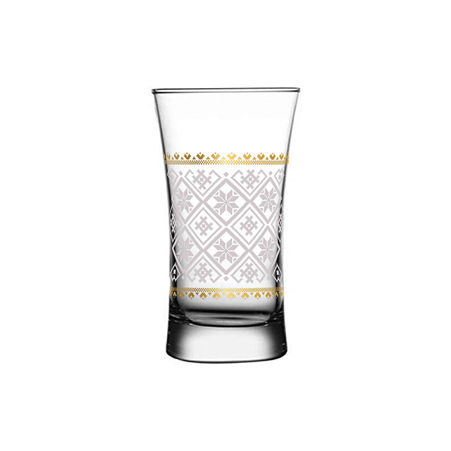 Dimlaj Touch Heritage Set of 6 Pcs Long Tumblers Gold - Premium Tumblers from Heritage By Dimlaj - Just $200! 