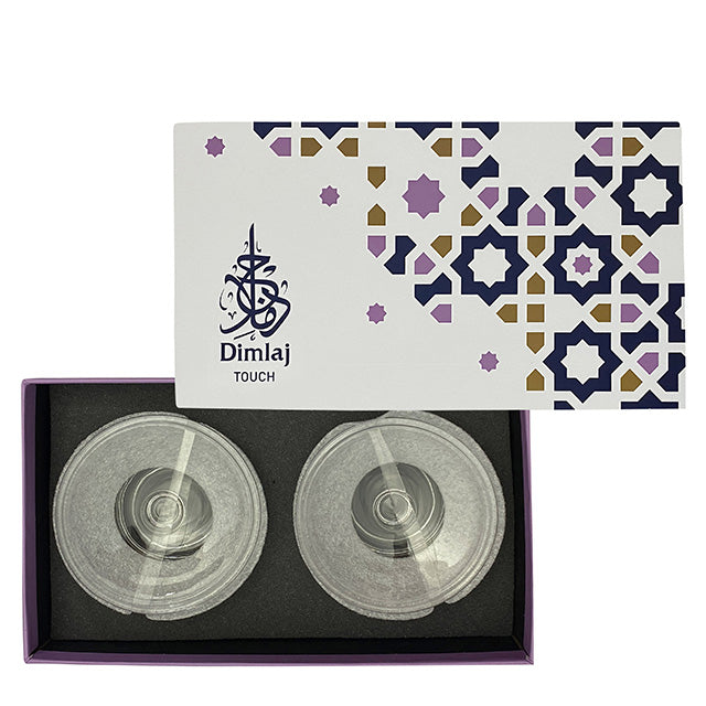 Dimlaj Touch Le Voile Set of 2 Pcs Sugar Bowls - Premium Sugar Bowl from Dimlaj Touch - Just $49! 