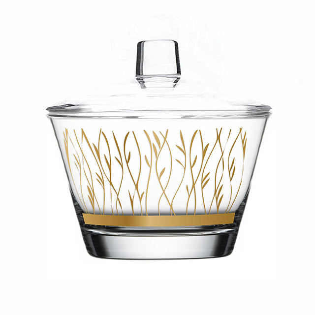 Dimlaj Touch Ivy Set of 2 Pcs Sugar Bowls - Premium Sugar Bowl from Dimlaj Touch - Just $79! 