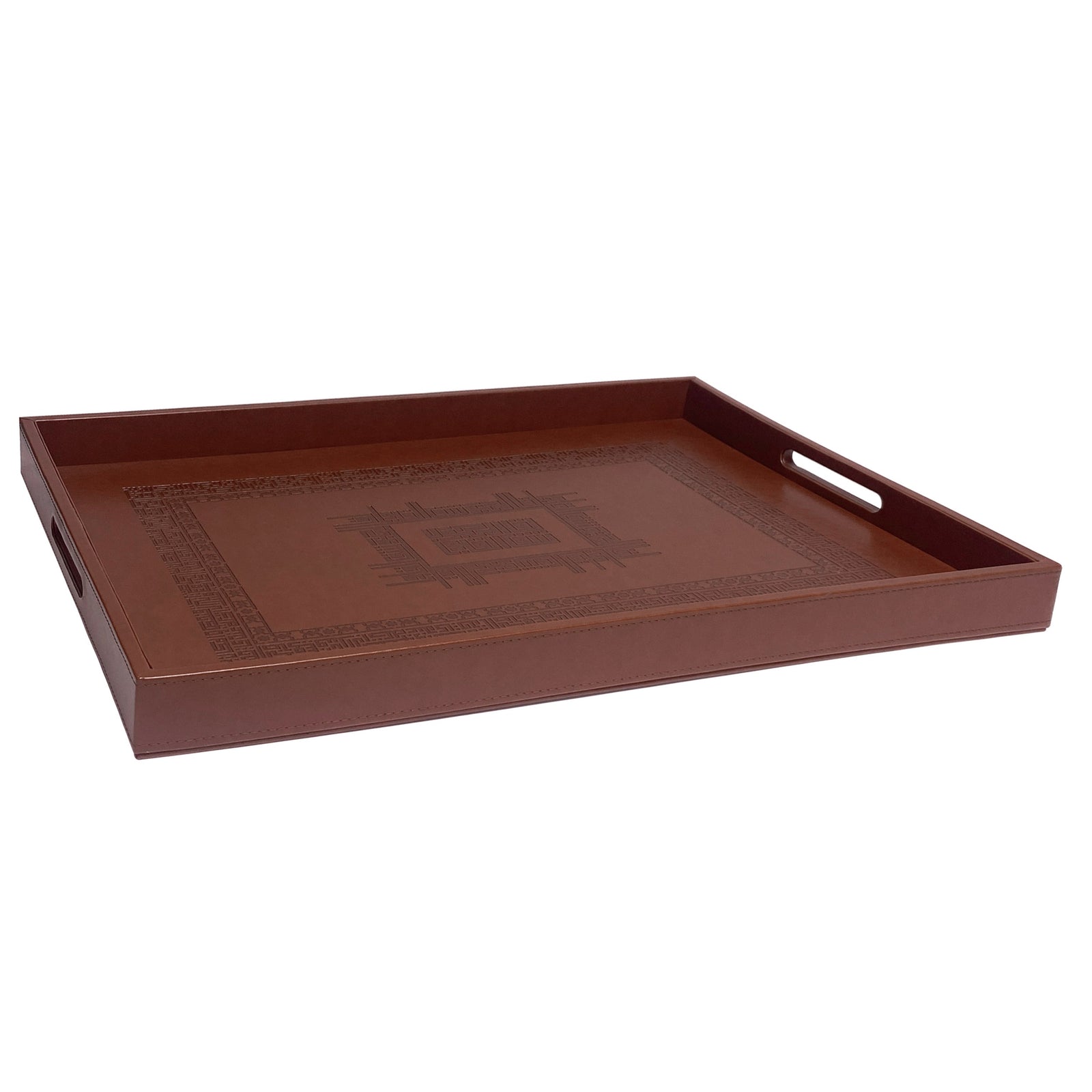 Dimlaj Shafa Large Serving Tray (Umber) - Premium Tray from Shafa By Dimlaj - Just $395! 