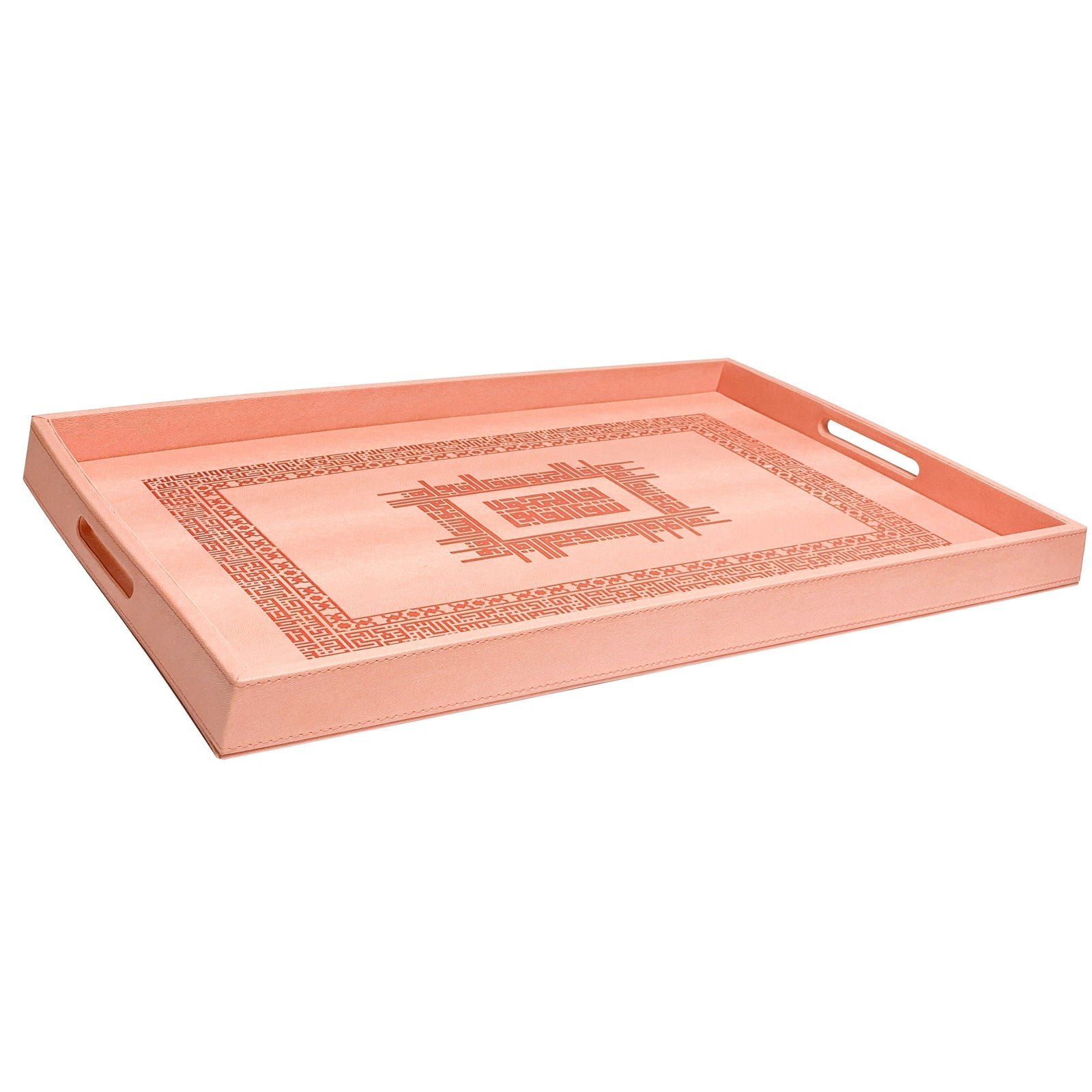 Dimlaj Shafa Large Serving Tray (Peach) - Premium Tray from Shafa By Dimlaj - Just $370! 