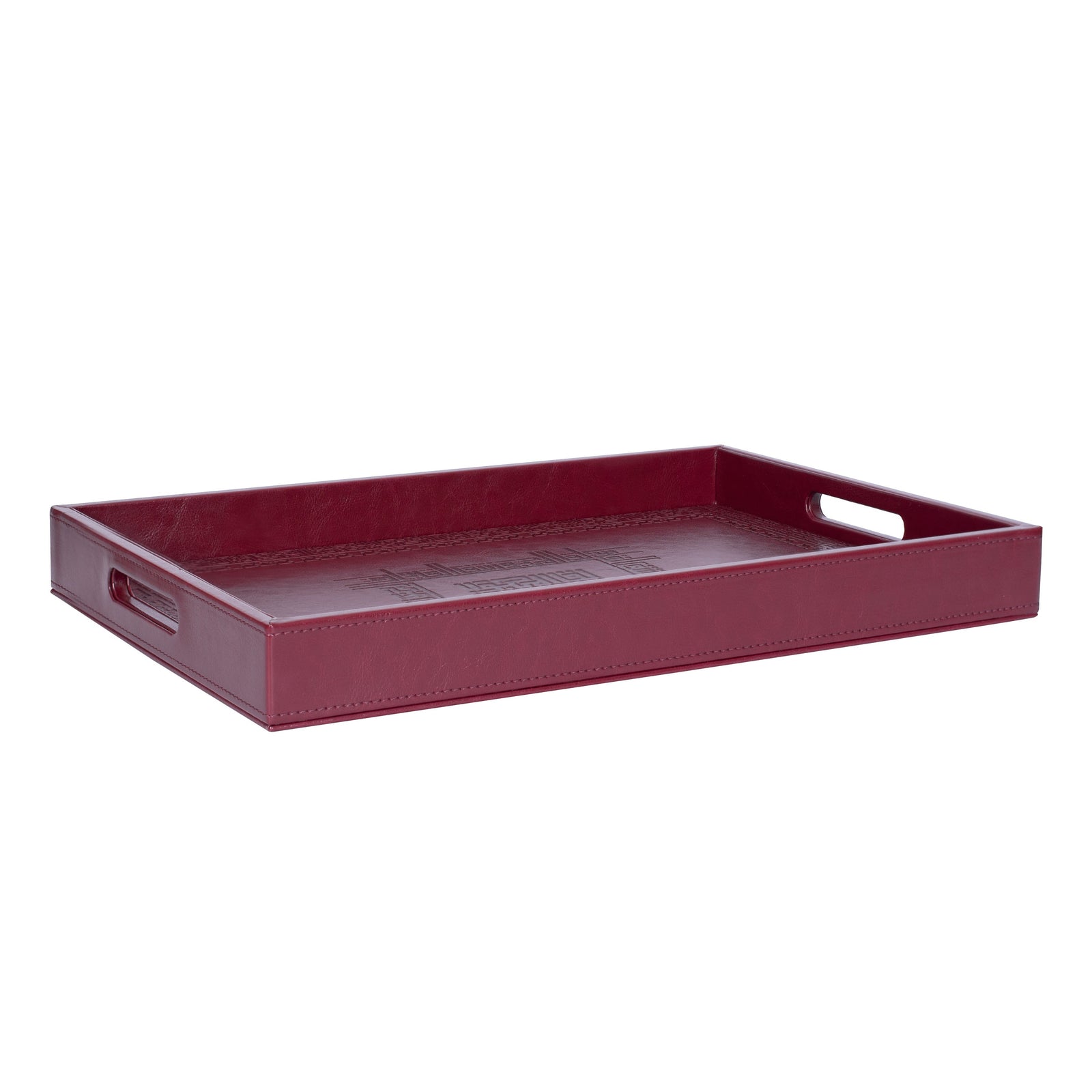 Dimlaj Shafa Small Serving Tray (Maroon) - Premium Trays from Shafa By Dimlaj - Just $370! 