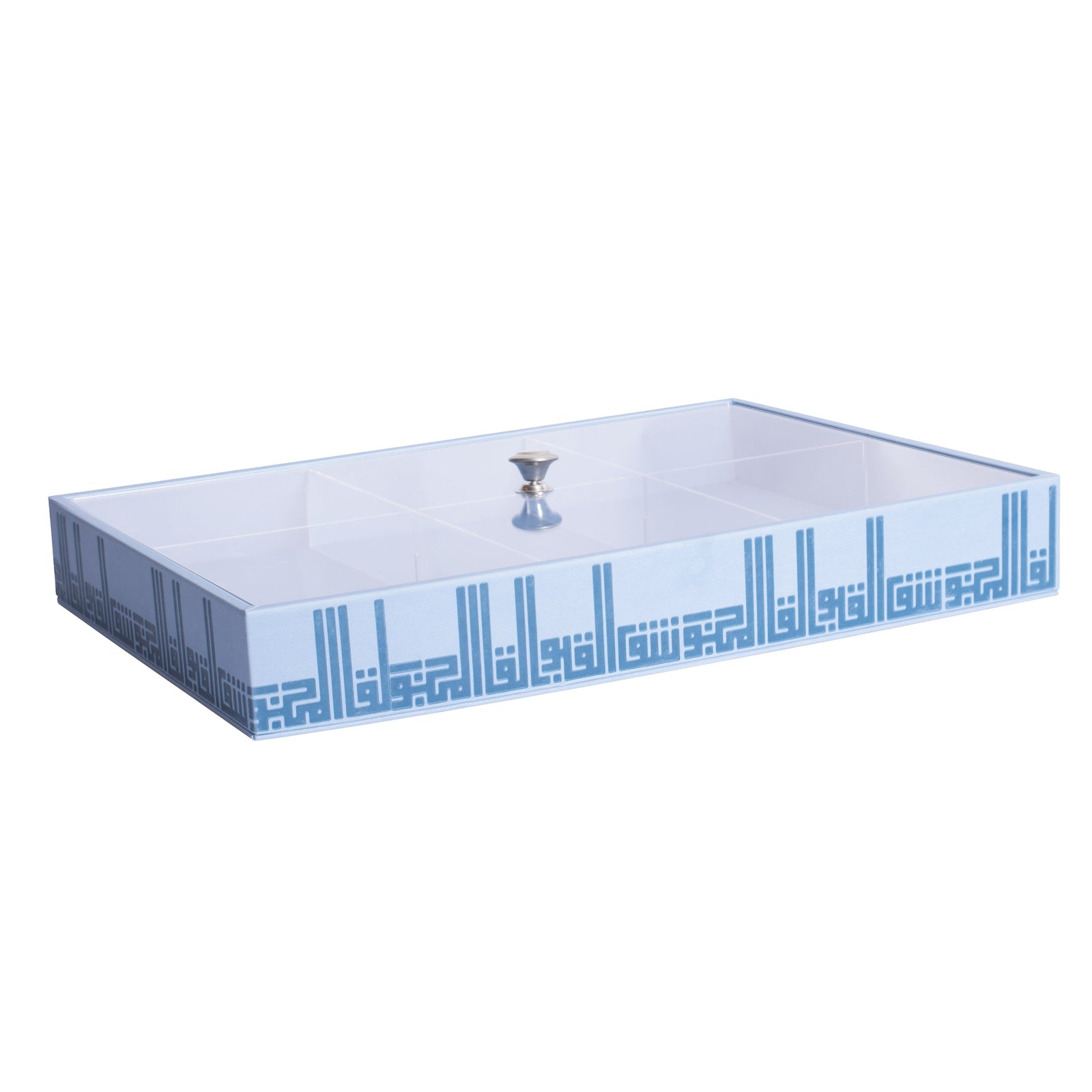 Dimlaj Shafa Large Dessert box (Pastel Blue) - Premium Table Accessories from Shafa By Dimlaj - Just $370! 